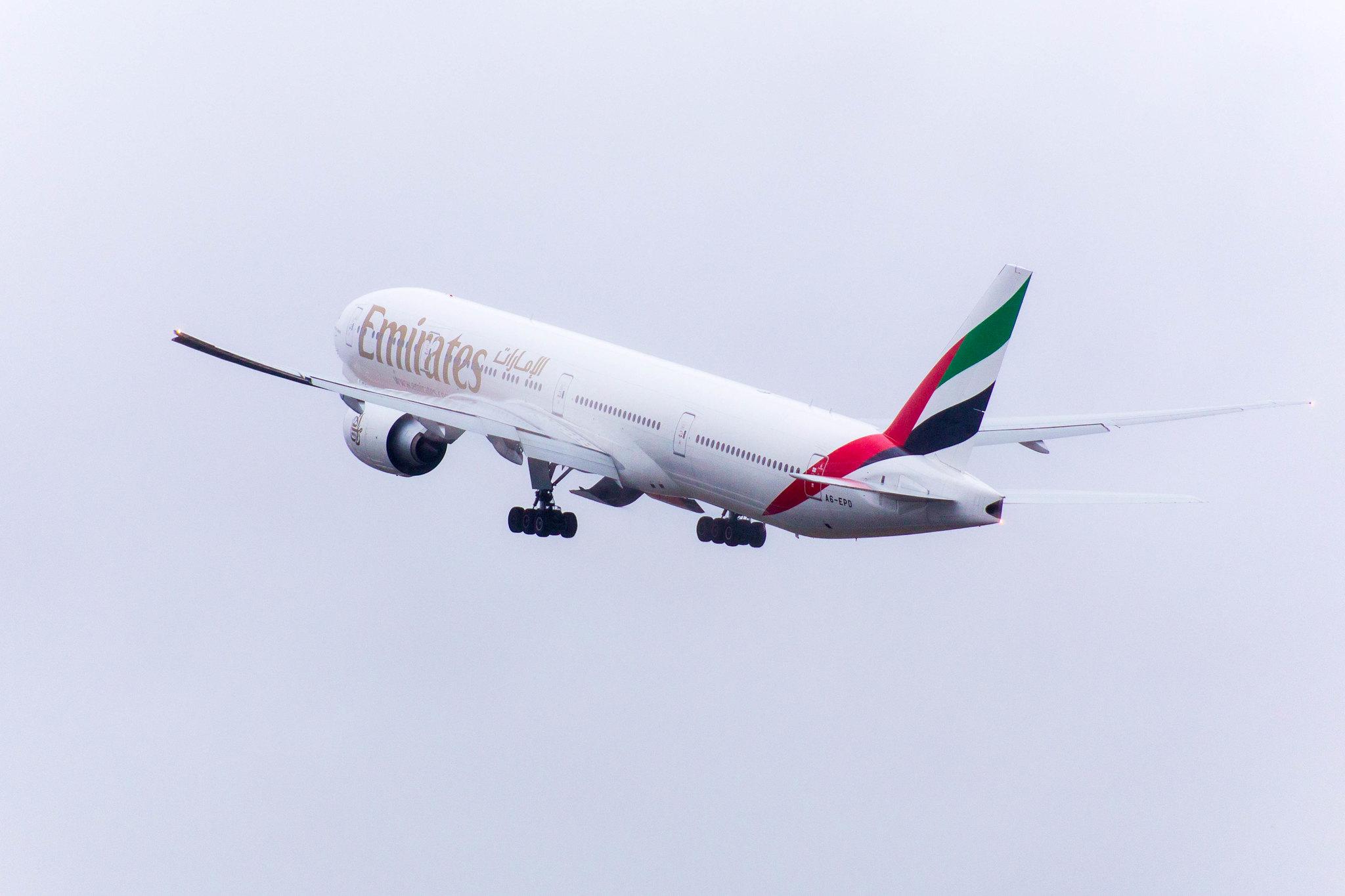 Hamburg Airport: Emirates (EK / UAE) |  Boeing 777-31H(ER) B77W | A6-EPD | MSN 42323