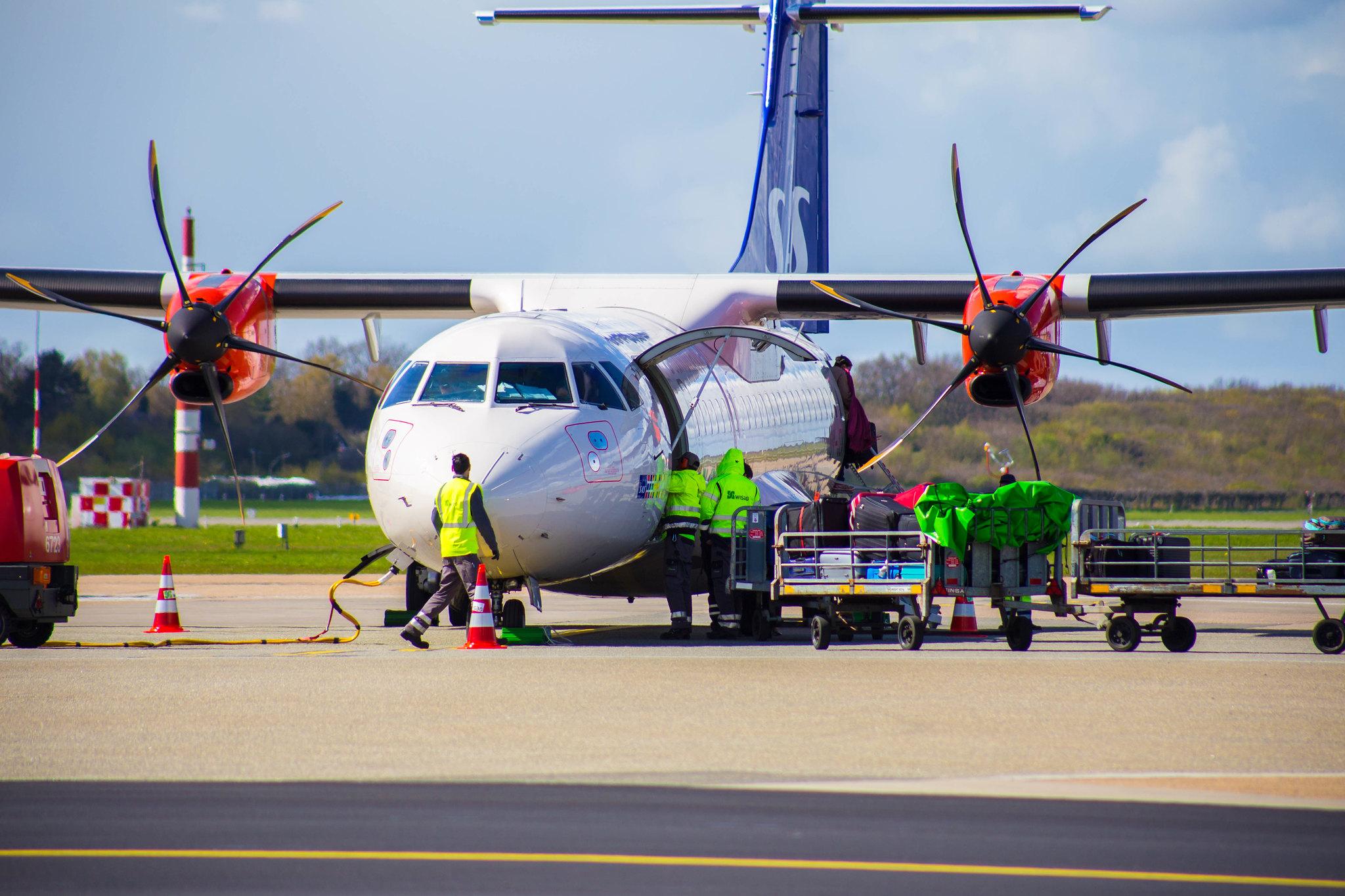 Hamburg Airport: SAS (SK / SAS) |  ATR 72-600 AT76 | OY-JZA | MSN 1110
