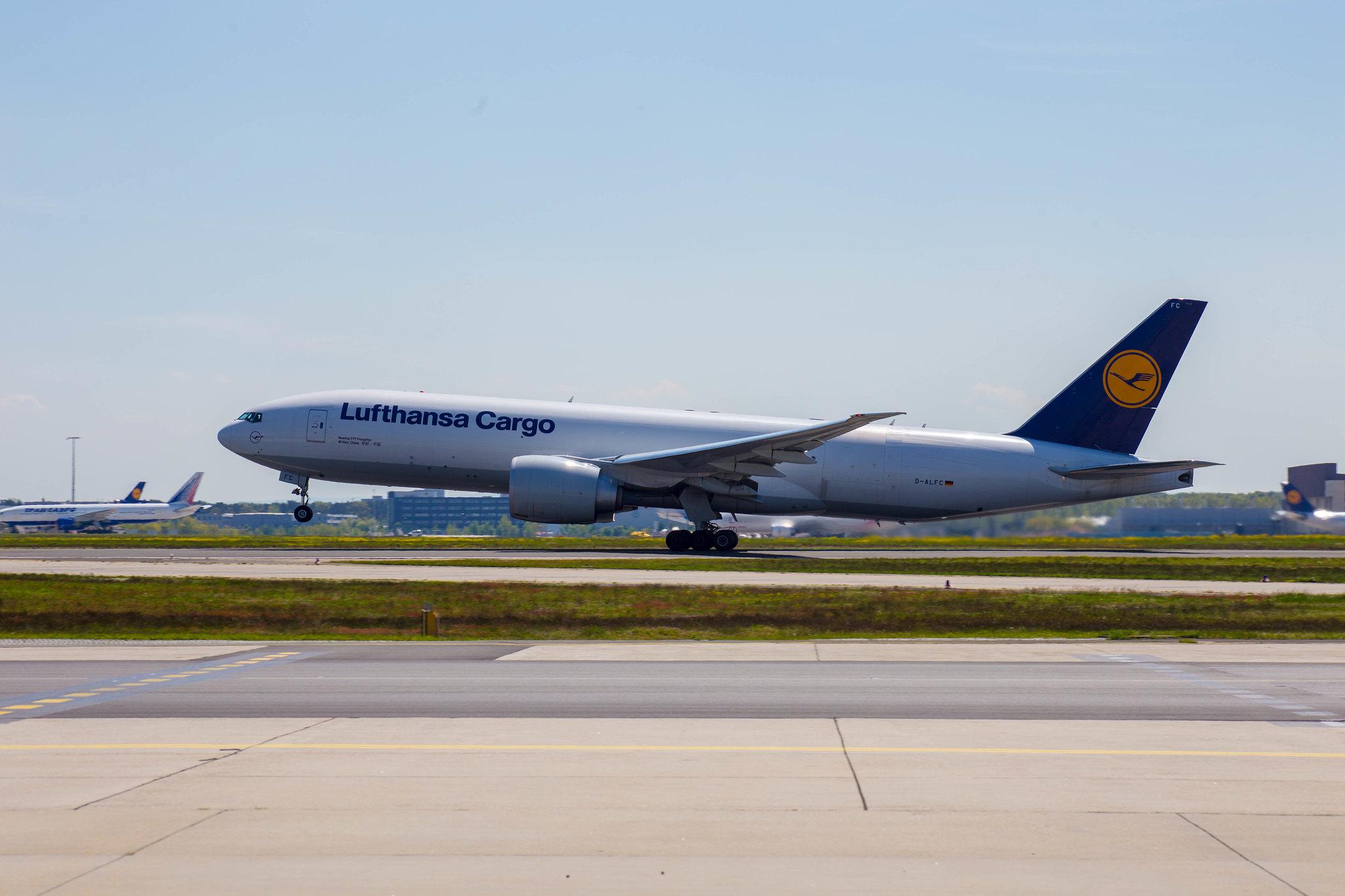 Frankfurt Airport: Lufthansa Cargo (/ GEC) |  Boeing 777-FBT B77L | D-ALFC | MSN 41676