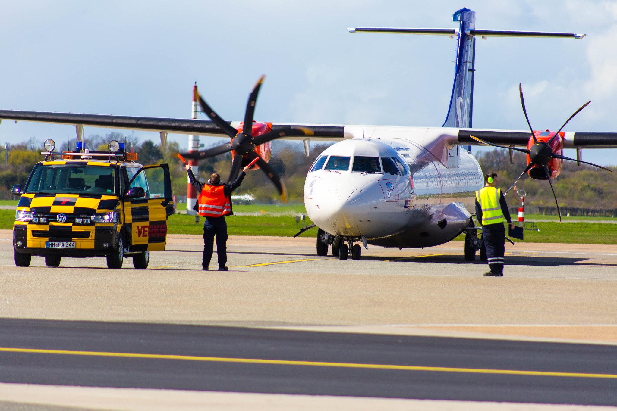 Hamburg Airport: SAS (SK / SAS) |  ATR 72-600 AT76 | OY-JZA | MSN 1110