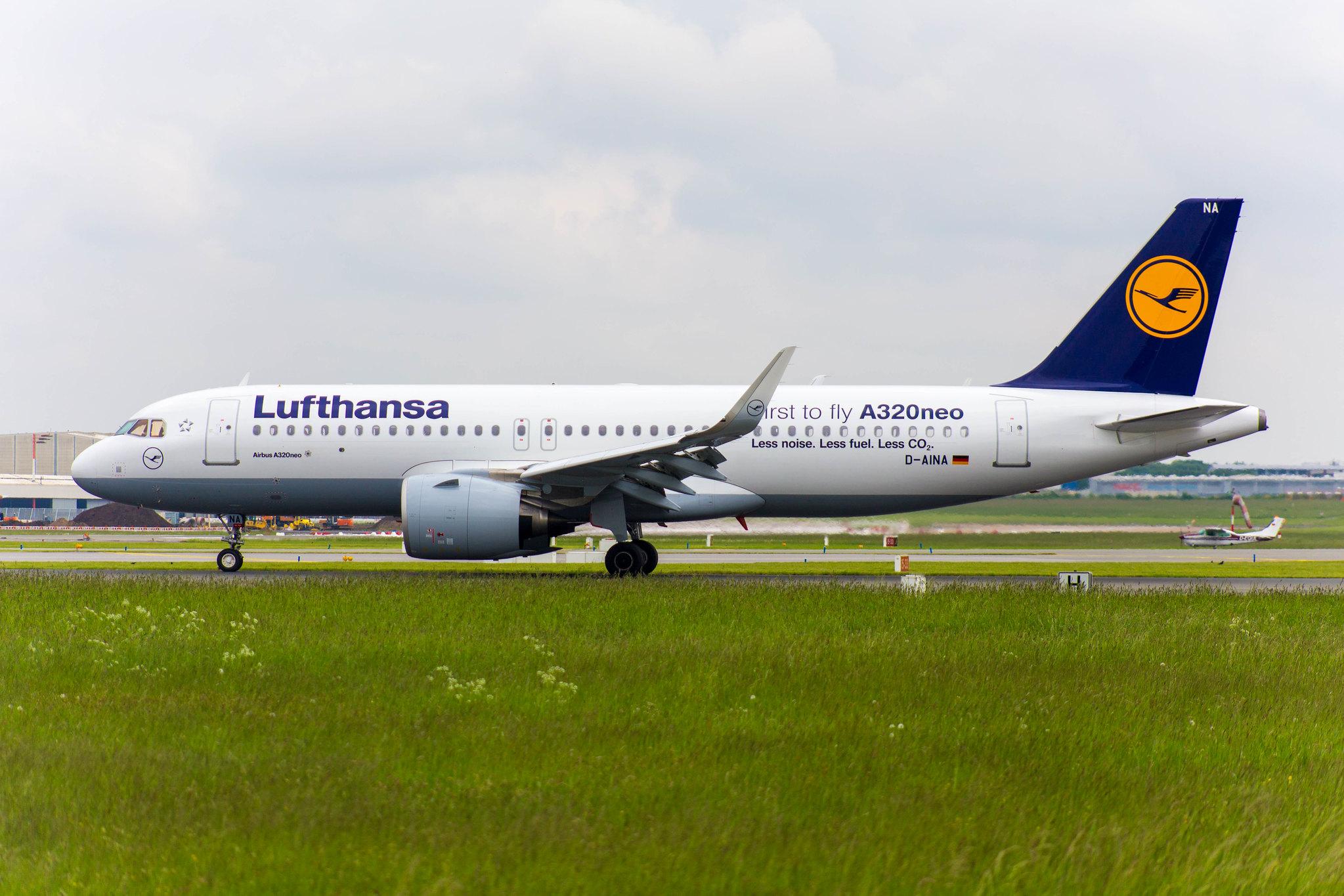 Hamburg Airport: Lufthansa (LH / DLH) |  Airbus A320-271N A20N | D-AINA | MSN 6801