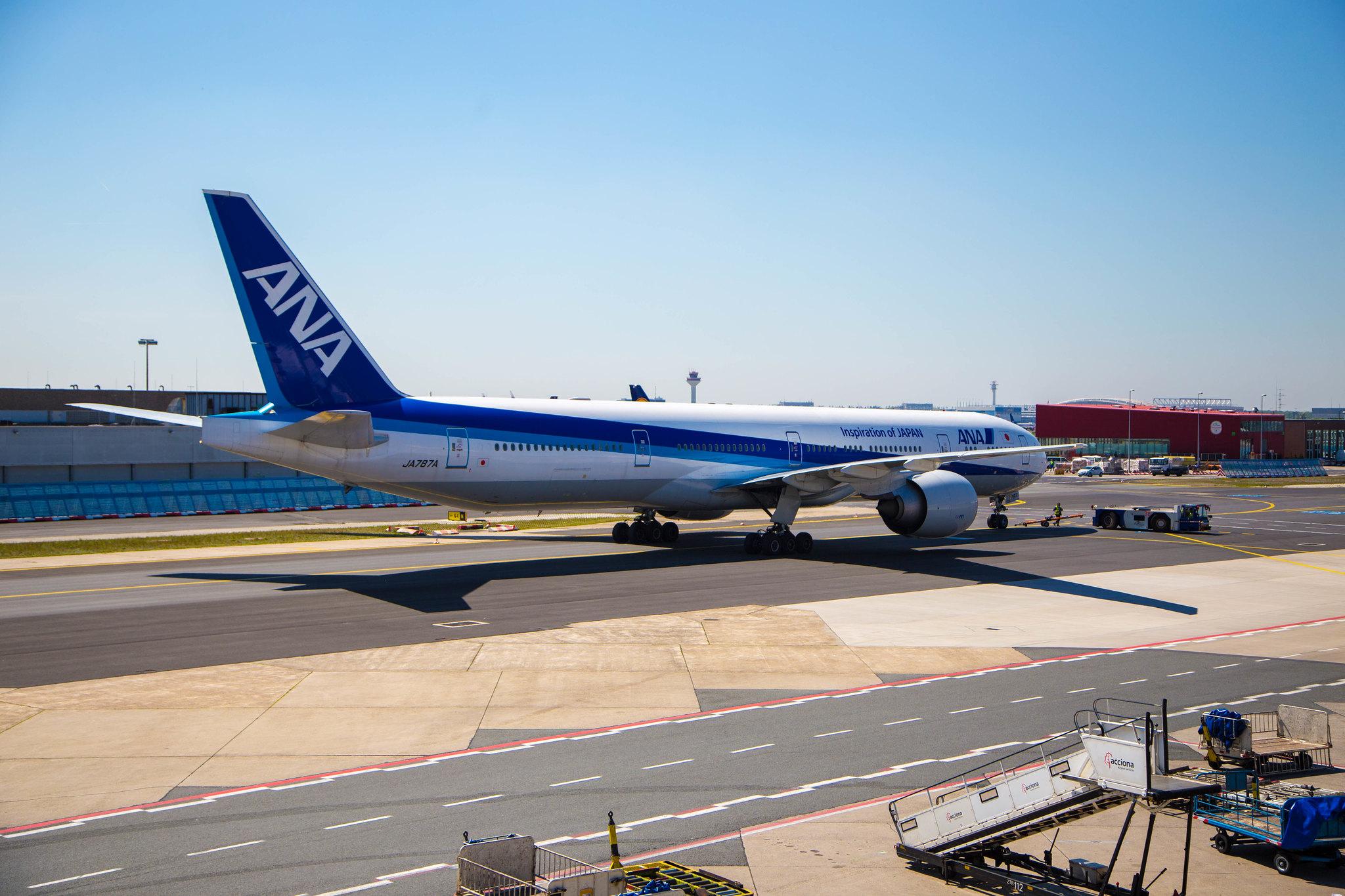 Frankfurt Airport: All Nippon Airways (NH / ANA) |  Boeing 777-381(ER) B77W | JA787A | MSN 37949