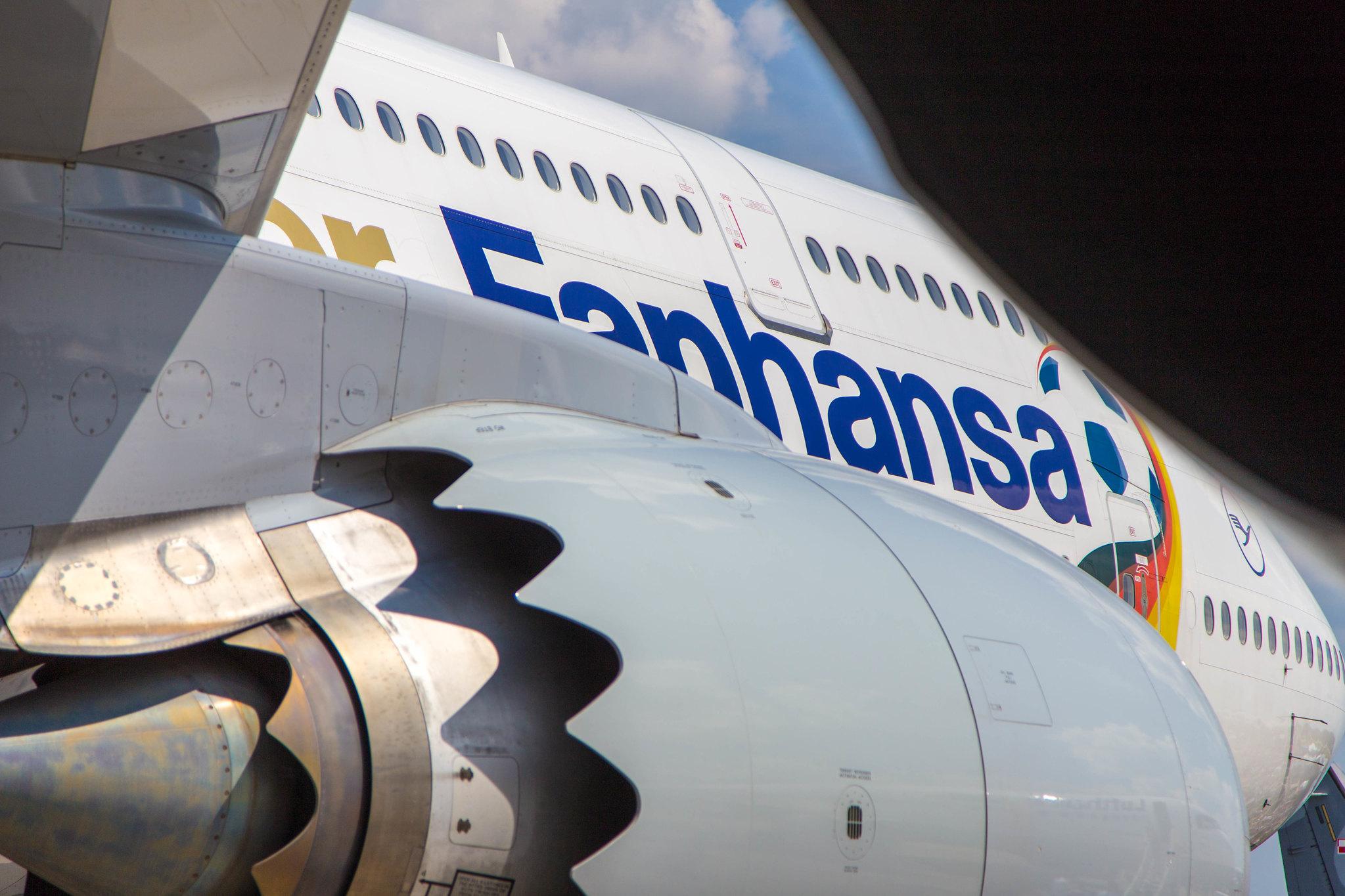 ILA: Lufthansa (LH / DLH) | Livery: Fanhansa Siegerflieger Livery | Boeing 747-830 B748 | D-ABYI | MSN 37833