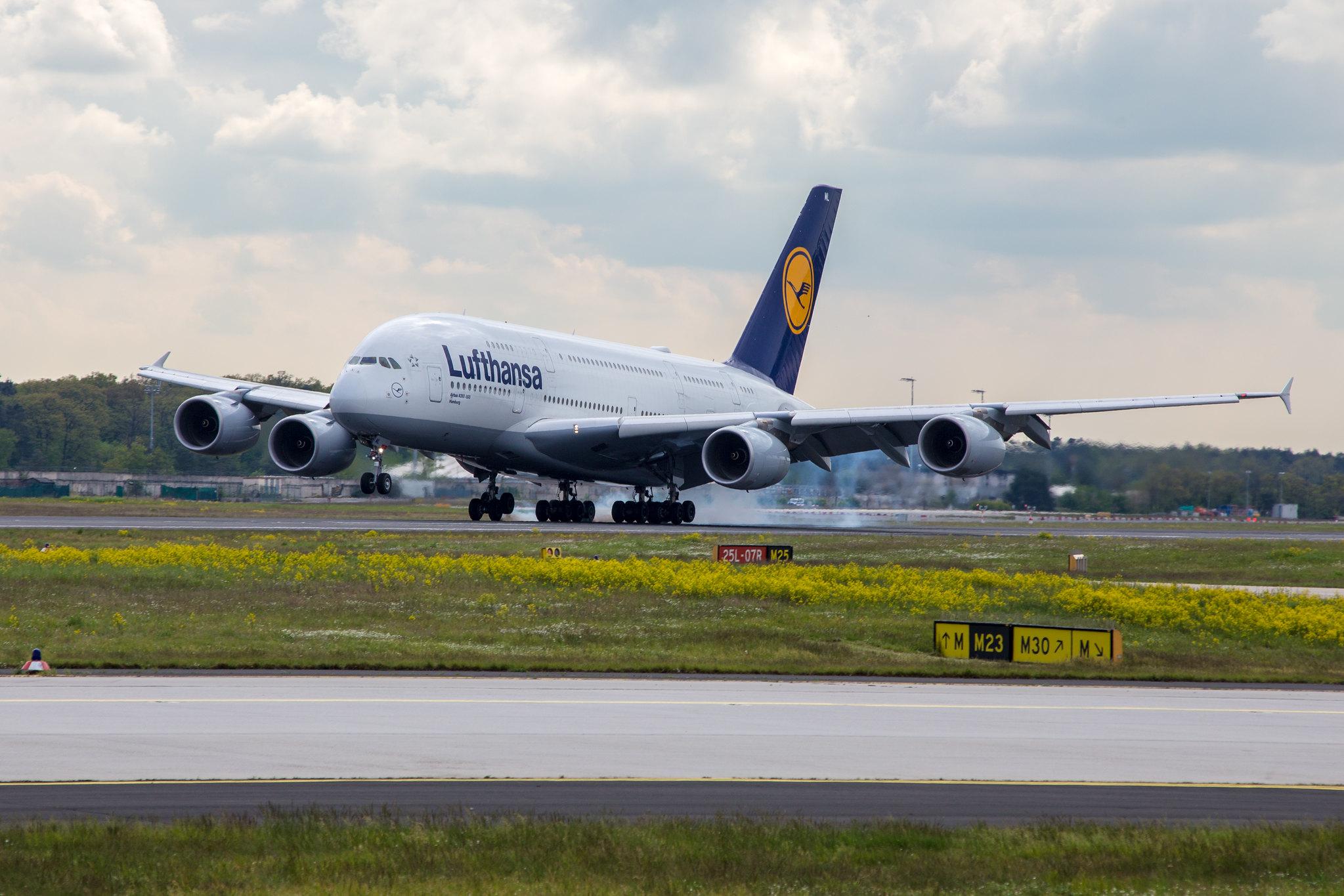 Frankfurt Airport: Lufthansa (LH / DLH) |  Airbus A380-841 A388 | D-AIML | MSN 149