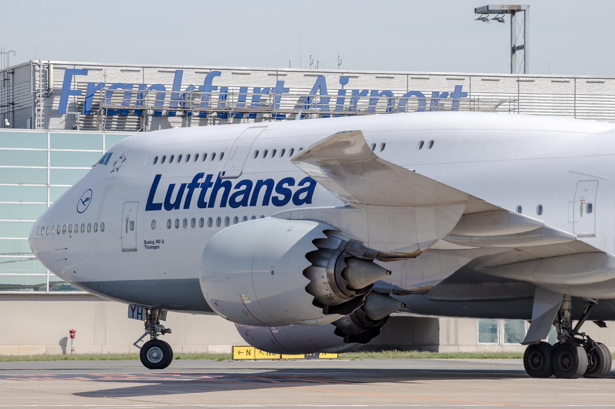 Frankfurt Airport: Lufthansa (LH / DLH) |  Boeing 747-830 B748 | D-ABYH | MSN 37832