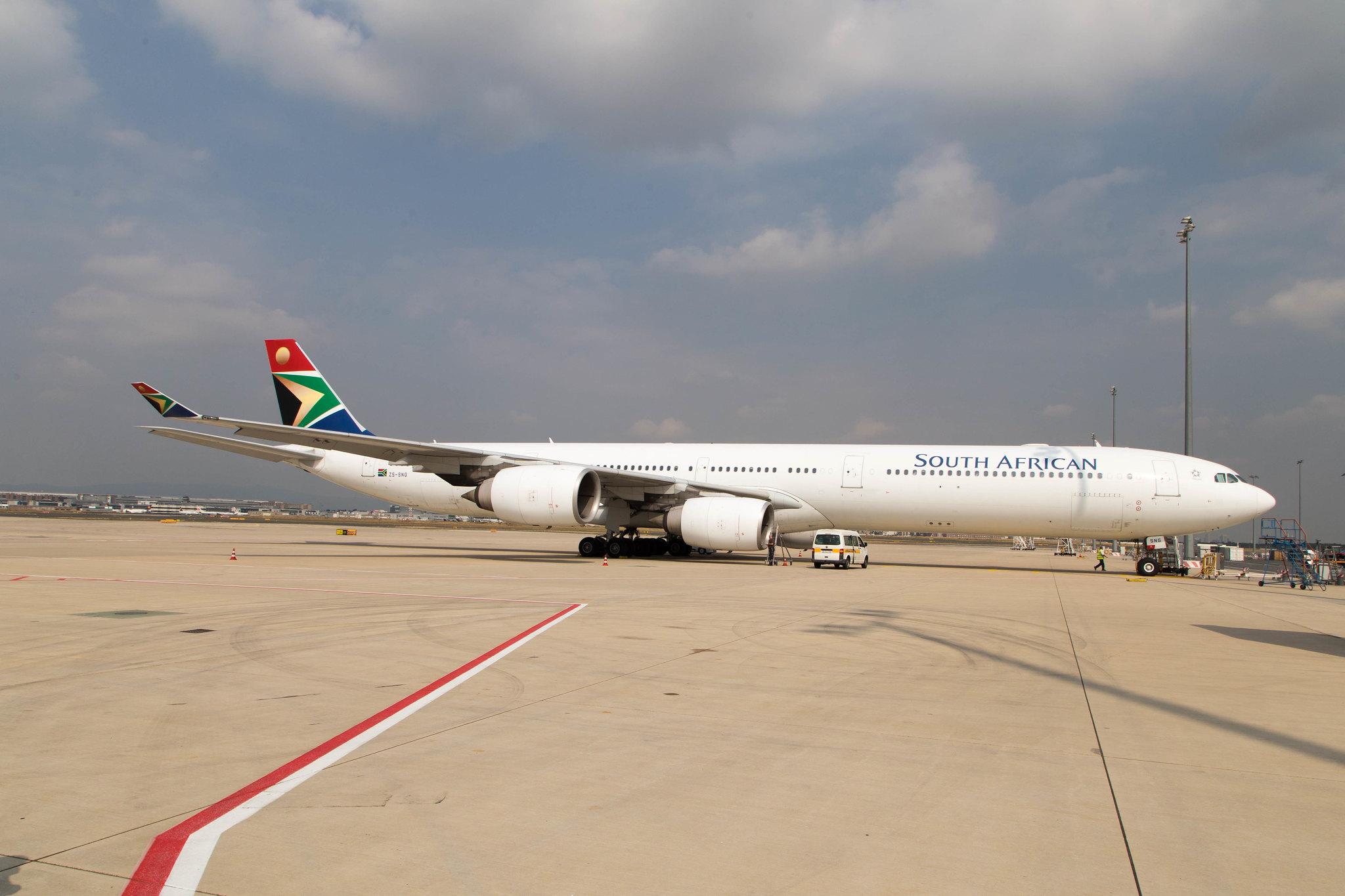 Frankfurt Airport: South African Airways (SA / SAA) |  Airbus A340-642 A346 | ZS-SNG | MSN 0557