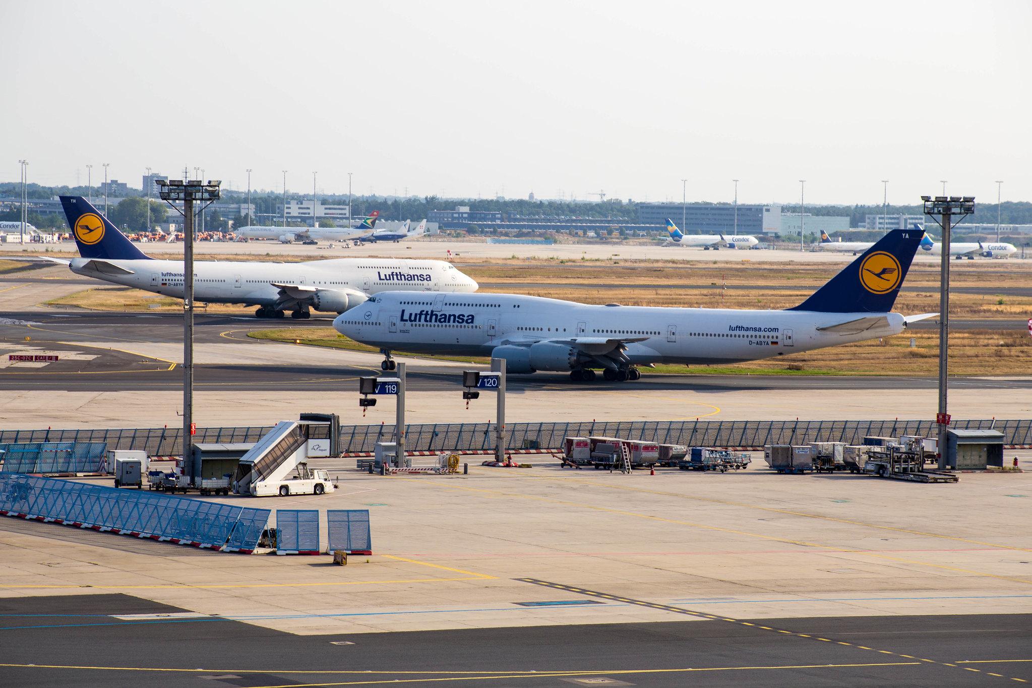 Frankfurt Airport: Lufthansa (LH / DLH) |  Boeing 747-830 B748 | D-ABYA | MSN 37827