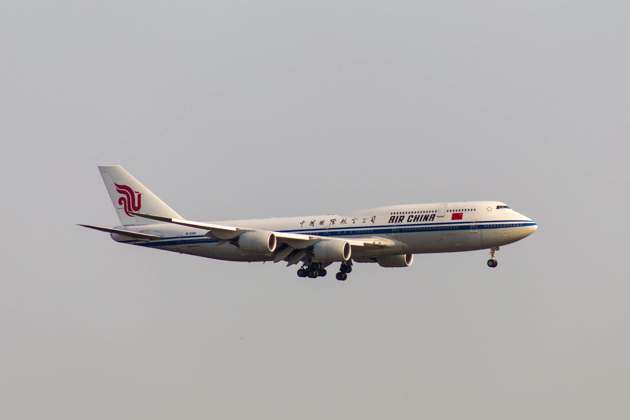 Frankfurt Airport: Air China (CA / CCA) |  Boeing 747-89L B748 | B-2481 | MSN 41847