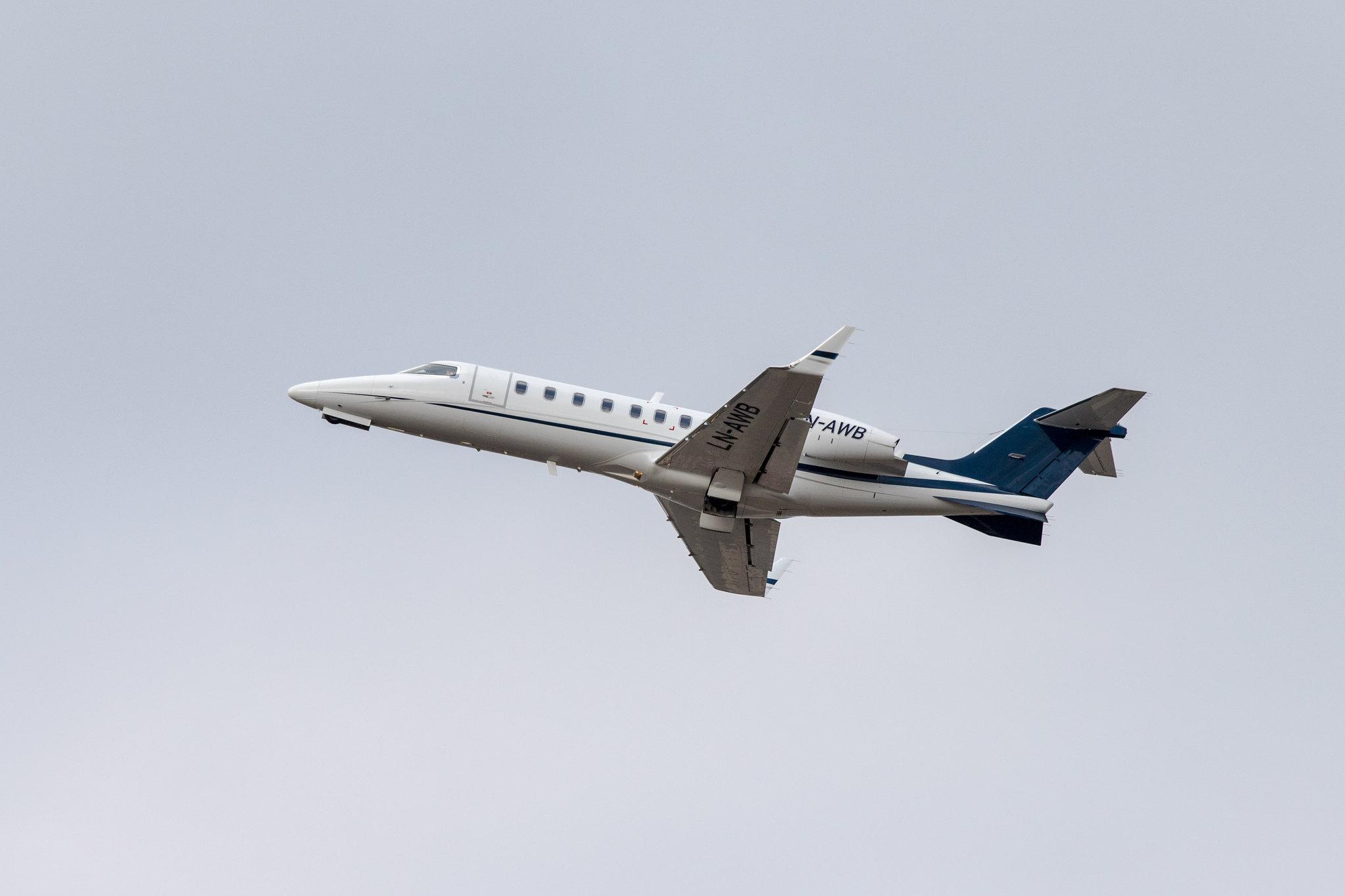 Frankfurt Airport: Airwing (/ NWG) |  Learjet 45 LJ45 | LN-AWB | MSN 45-219