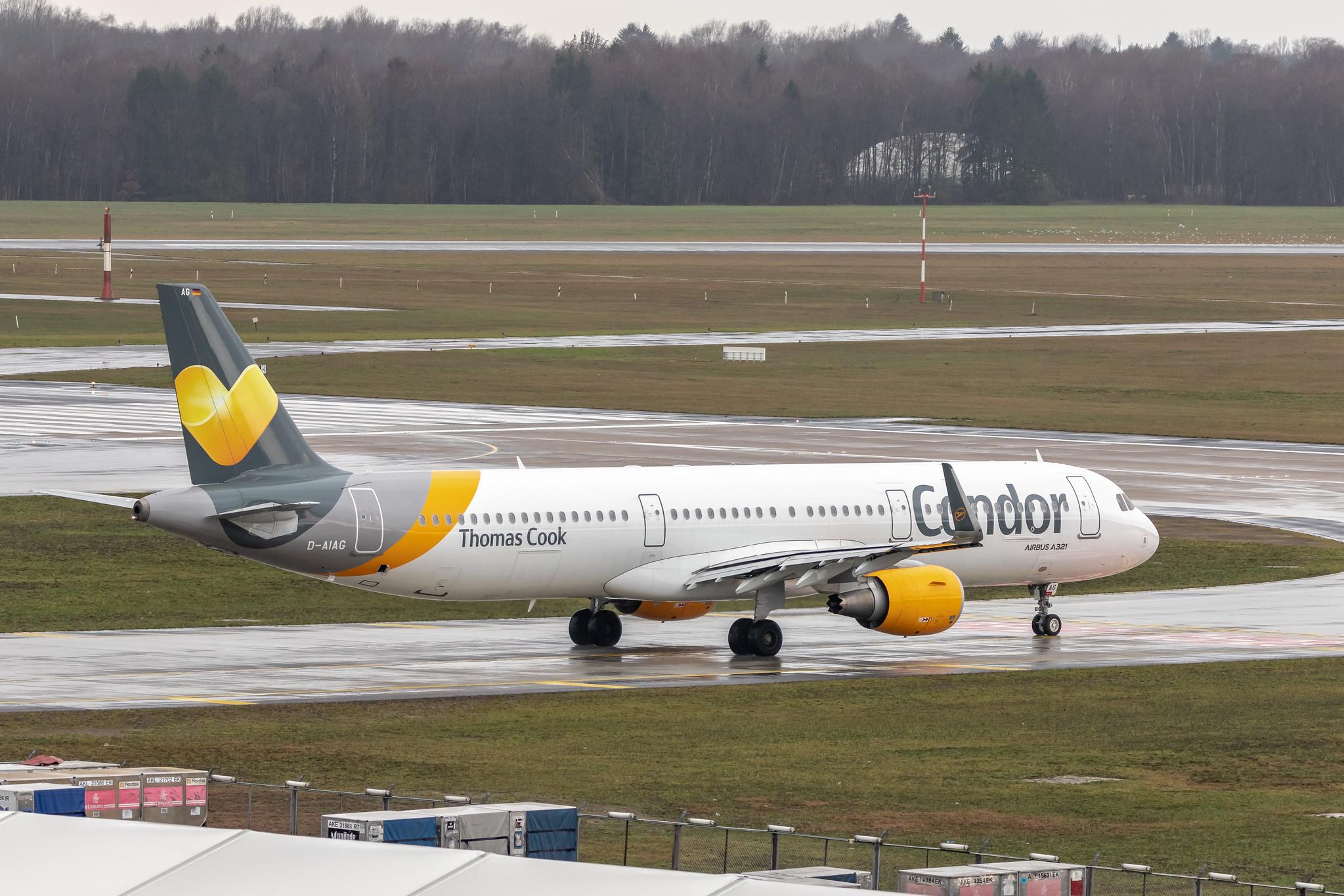 Hamburg Airport: Condor (DE / CFG) |  Airbus A321-211 A321 | D-AIAG | MSN 6590