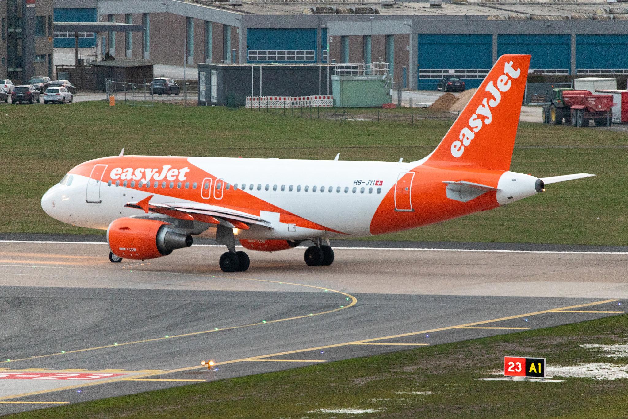 Hamburg Airport: easyJet (U2 / EZY) | Operator: easyJet Switzerland |  Airbus A319-111 A319 | HB-JYI | MSN 4744
