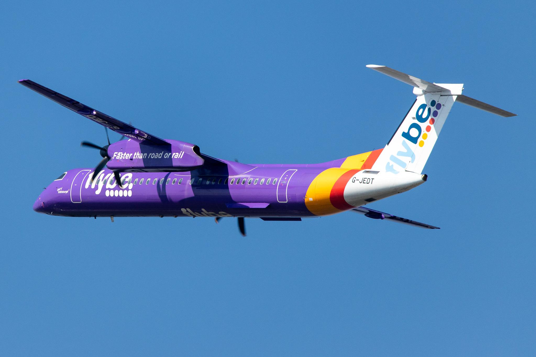 Düsseldorf Airport: Flybe (BE / BEE) |  De Havilland Canada Dash 8-400 DH8D | G-JEDT | MSN 4088