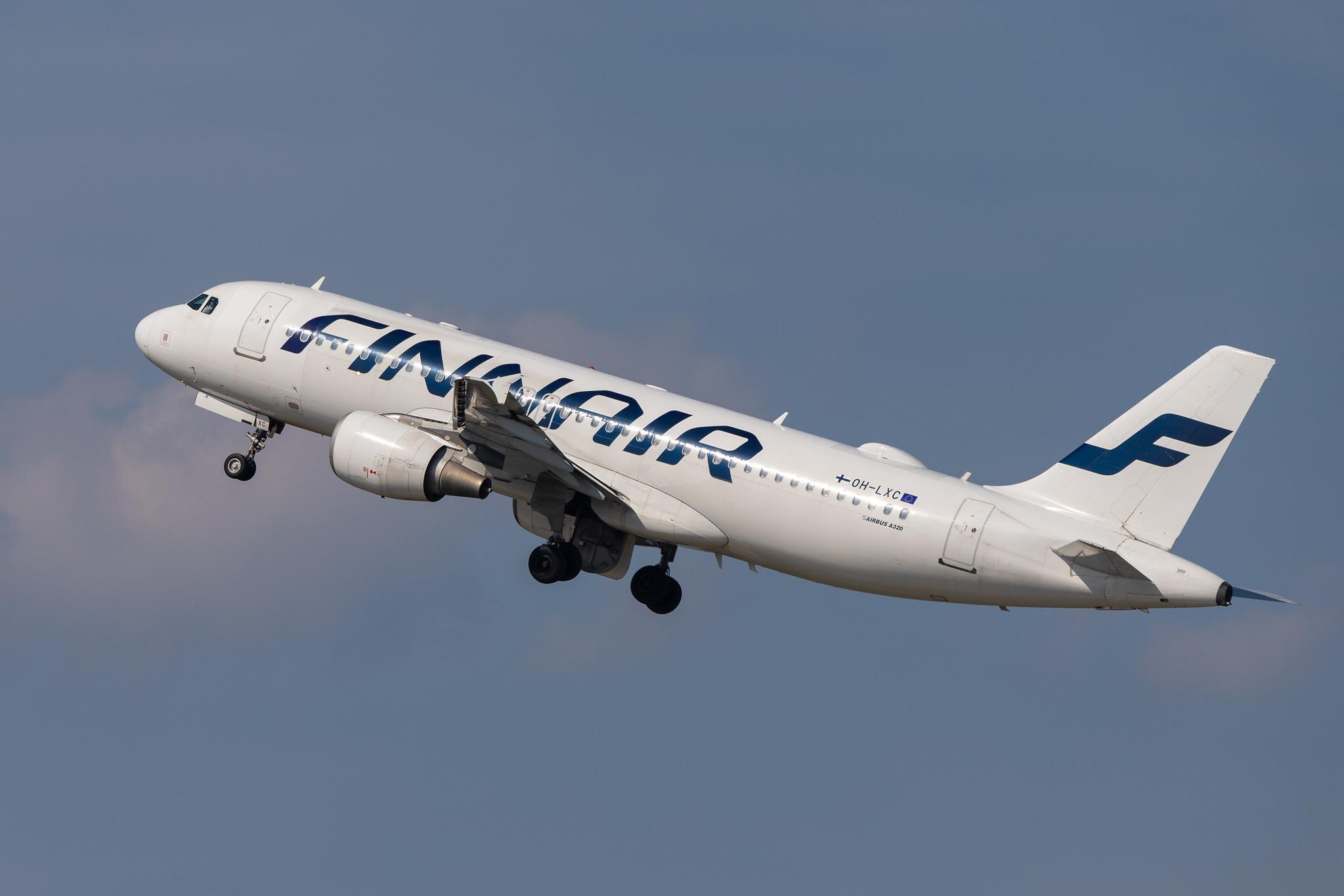 Düsseldorf Airport: Finnair (AY / FIN) |  Airbus A320-214 A320 | OH-LXC | MSN 1544