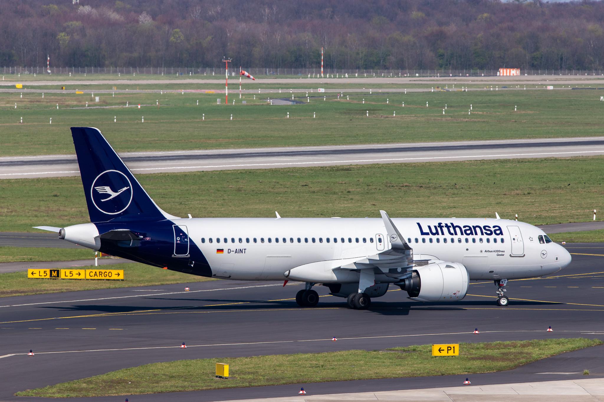 Düsseldorf Airport: Lufthansa (LH / DLH) |  Airbus A320-271N A20N | D-AINT | MSN 8708