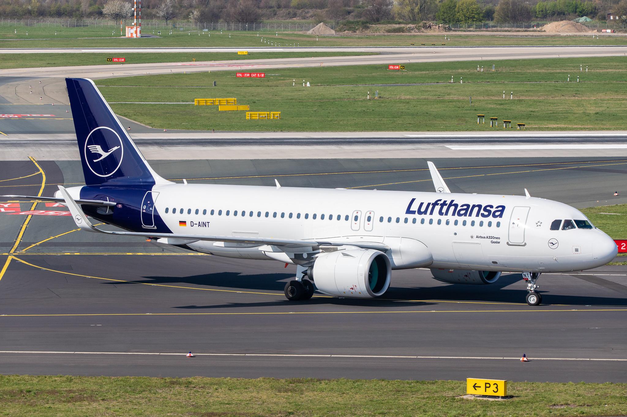 Düsseldorf Airport: Lufthansa (LH / DLH) |  Airbus A320-271N A20N | D-AINT | MSN 8708