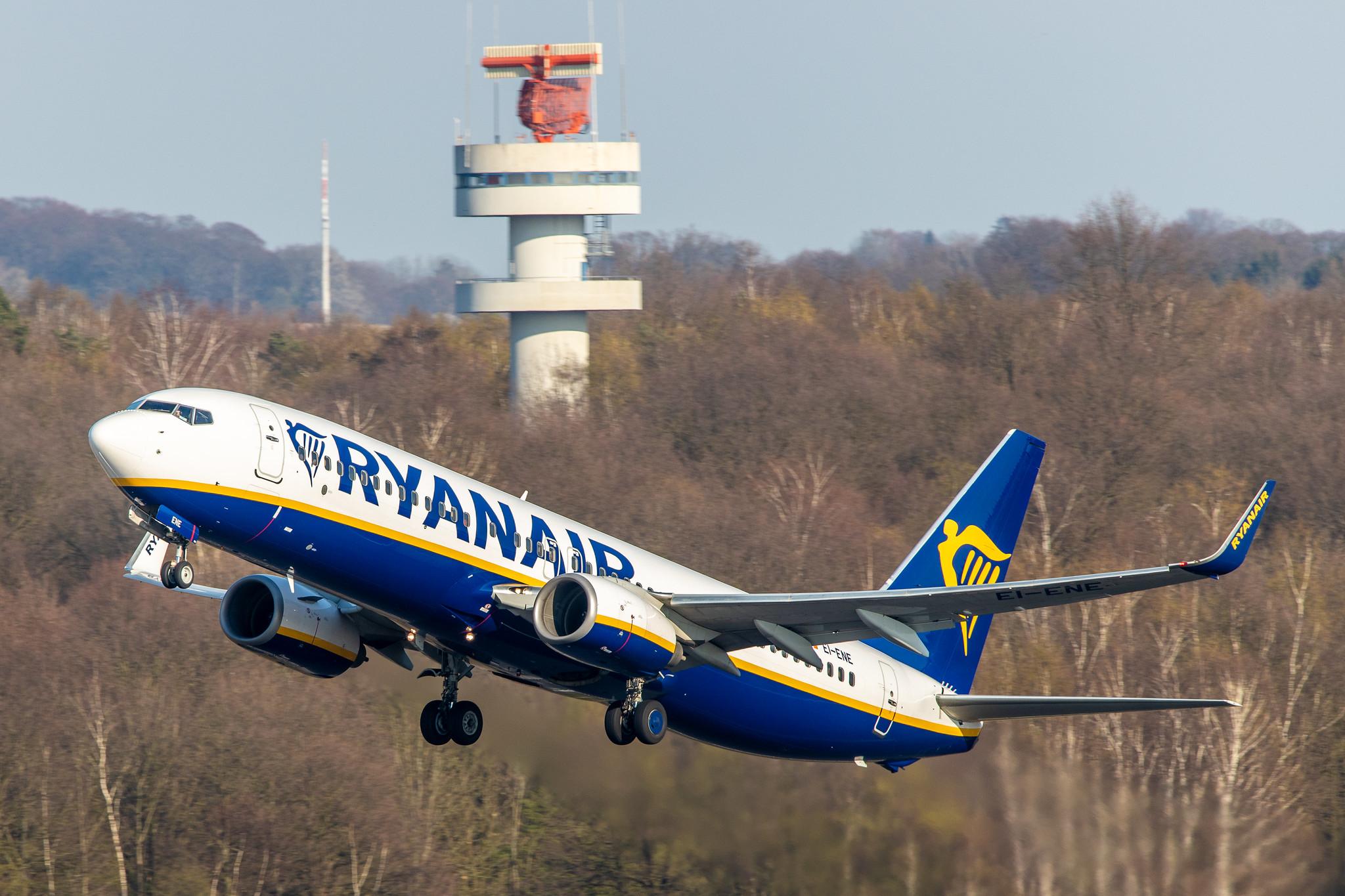 Köln Bonn Airport: Ryanair (FR / RYR) |  Boeing 737-8AS B738 | EI-ENE | MSN 34976