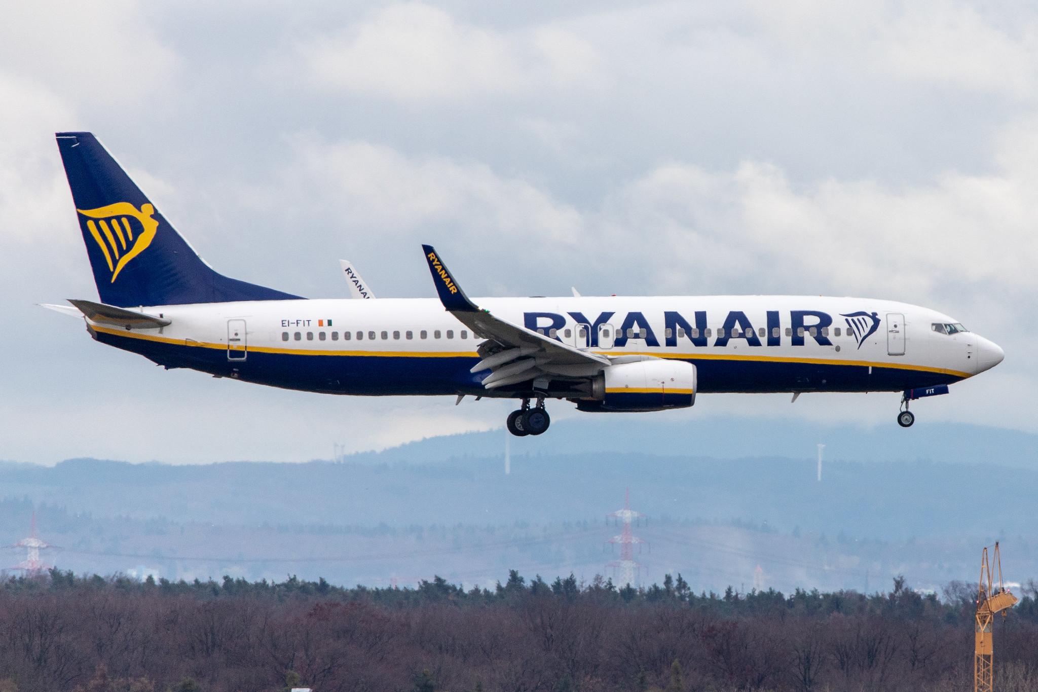 Frankfurt Airport: Ryanair (FR / RYR) |  Boeing 737-8AS B738 | EI-FIT | MSN 44703