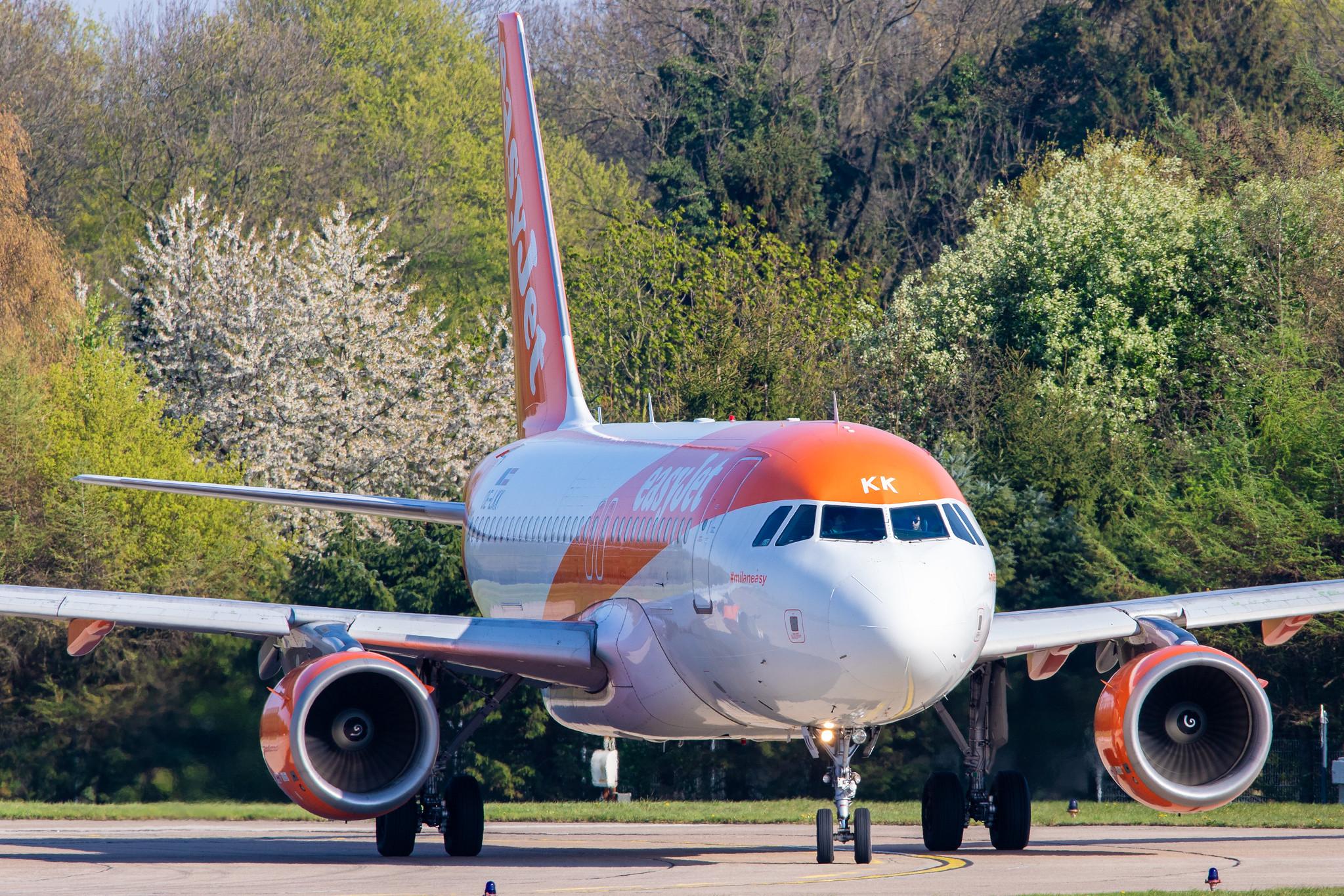 Hamburg Airport: easyJet (U2 / EZY) | Operator: easyJet Europe |  Airbus A319-111 A319 | OE-LKK | MSN 3426