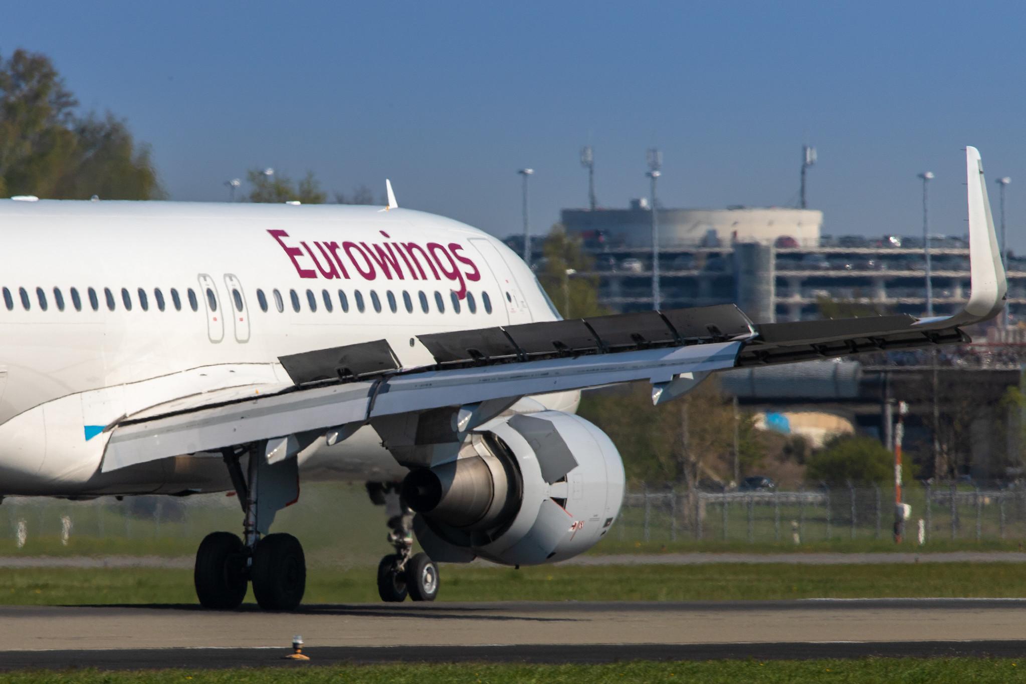 Hamburg Airport: Eurowings (EW / EWG) |  Airbus A320-214 A320 | D-AEWI | MSN 7210