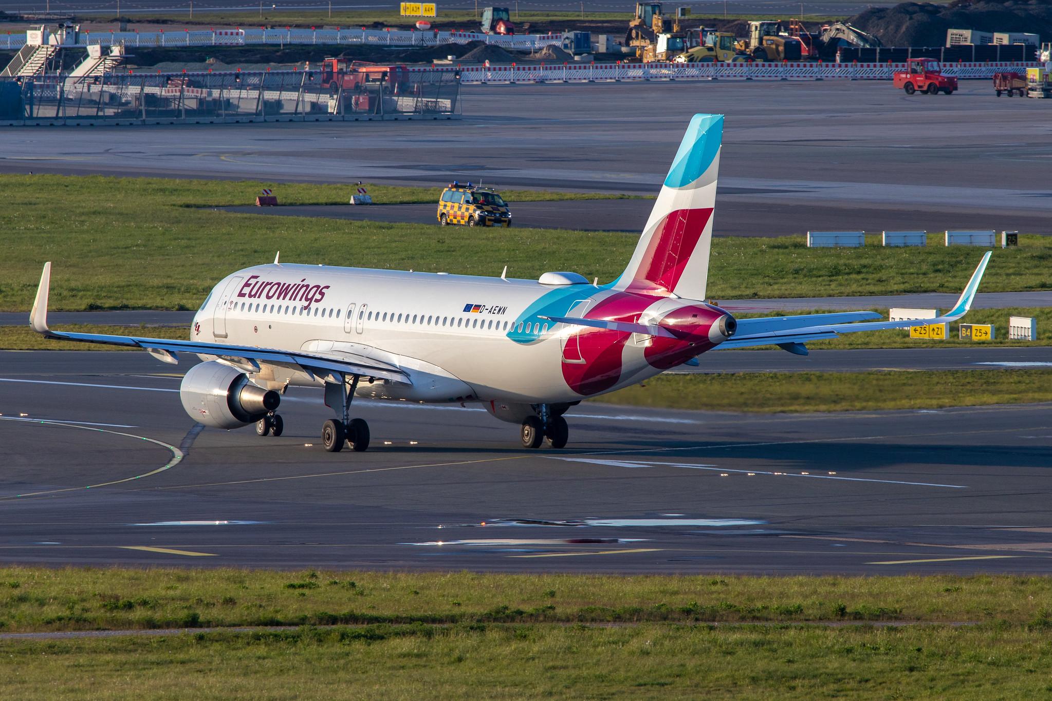 Hamburg Airport: Eurowings (EW / EWG) |  Airbus A320-214 A320 | D-AEWN | MSN 7393