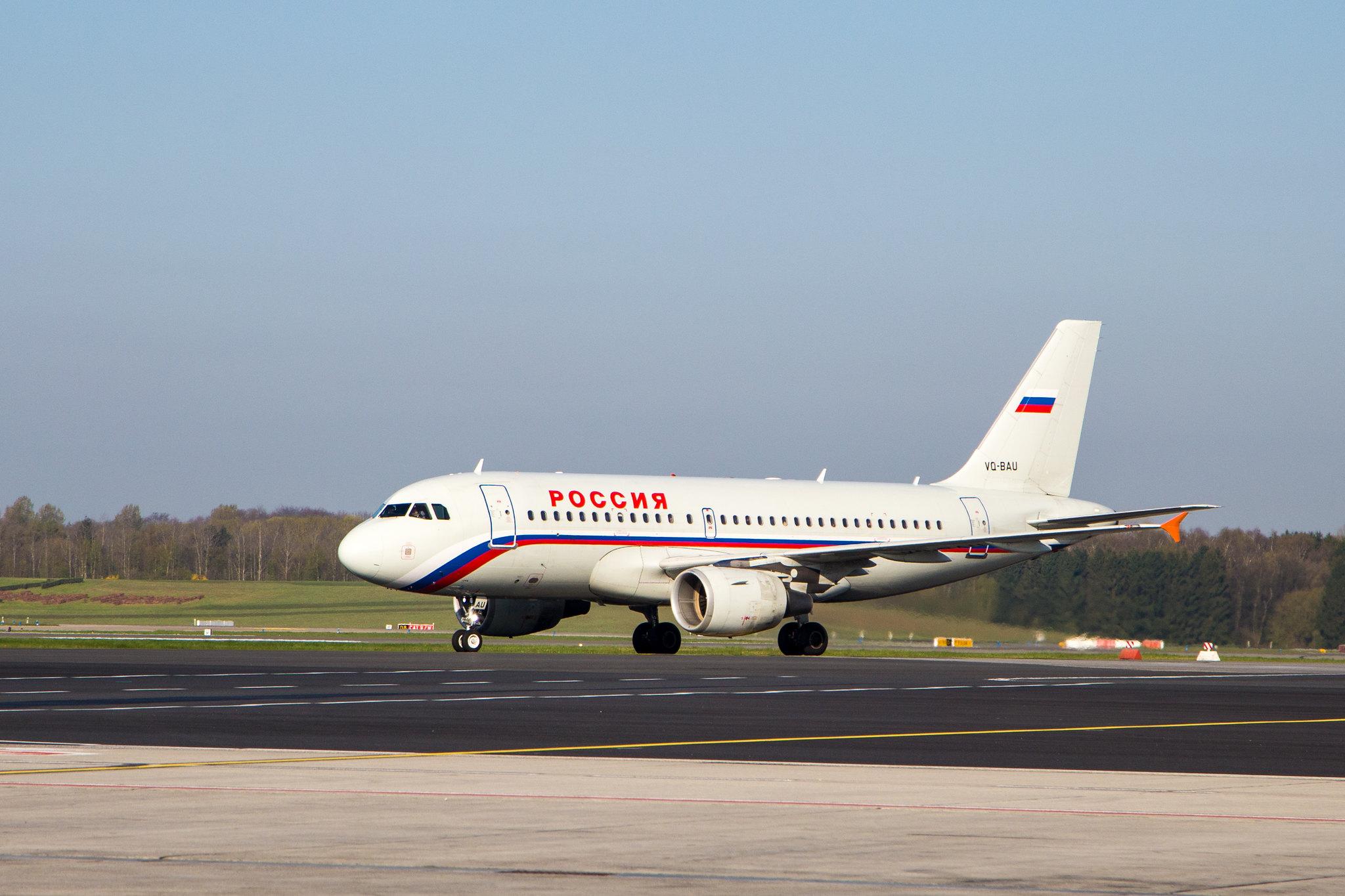 Hamburg Airport: Rossiya (FV / SDM) |  Airbus A319-111 A319 | VQ-BAU | MSN 1851