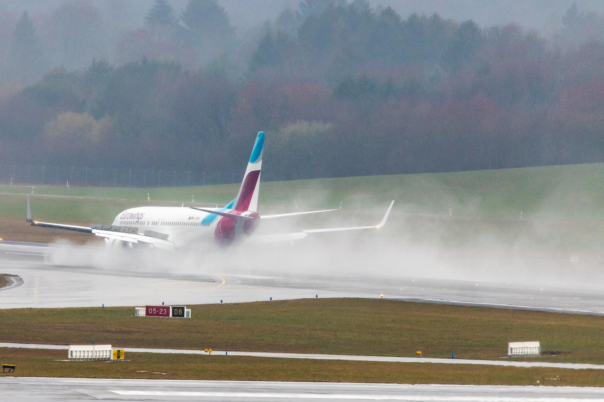 Hamburg Airport: Eurowings (EW / EWG) | Operator: TUI fly |  Boeing 737-86J B738 | D-ABKM | MSN 37755