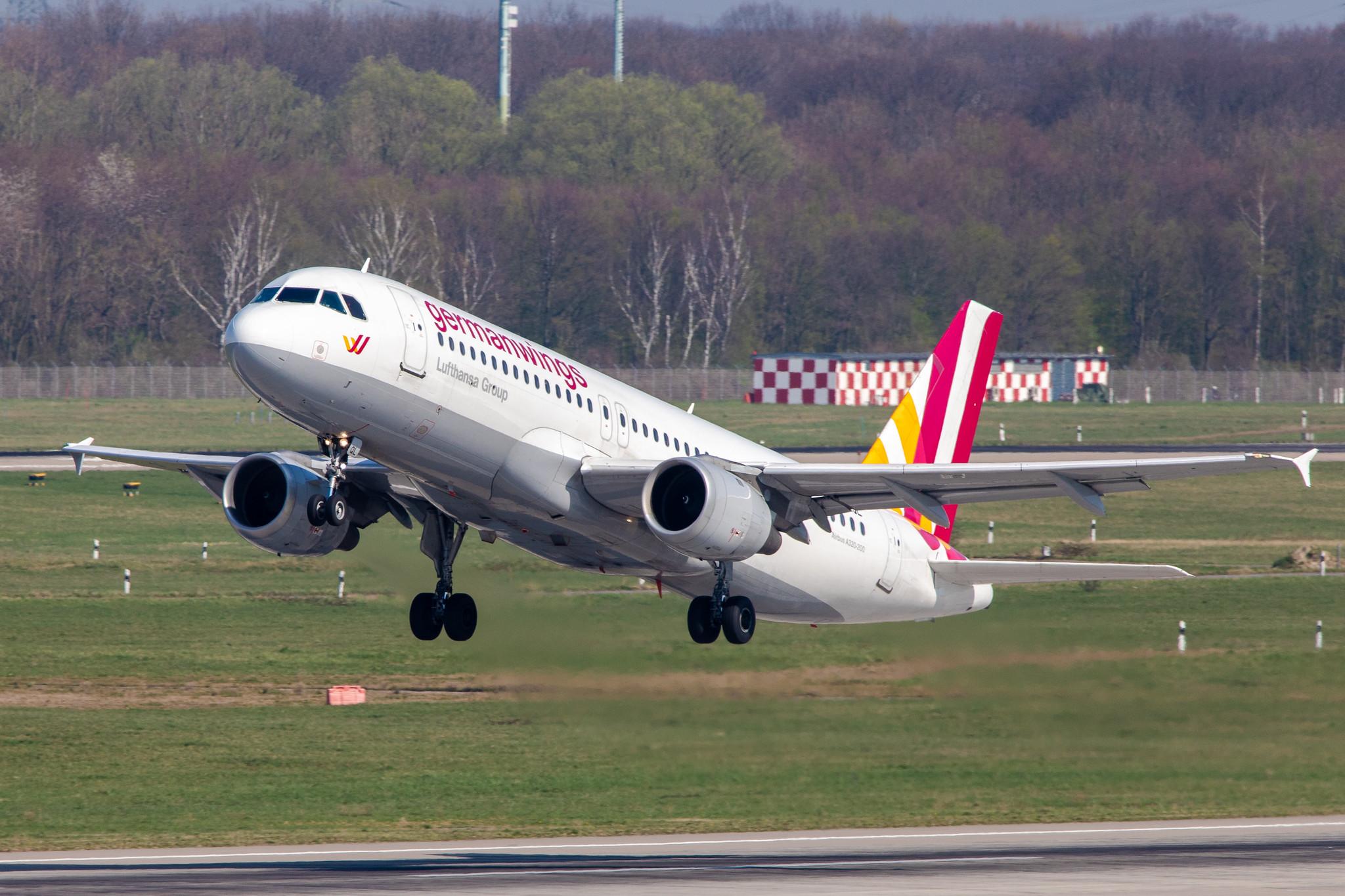 Düsseldorf Airport: Germanwings (4U / GWI) | Airbus A320-211 A320 | D-AIQL | MSN 0267