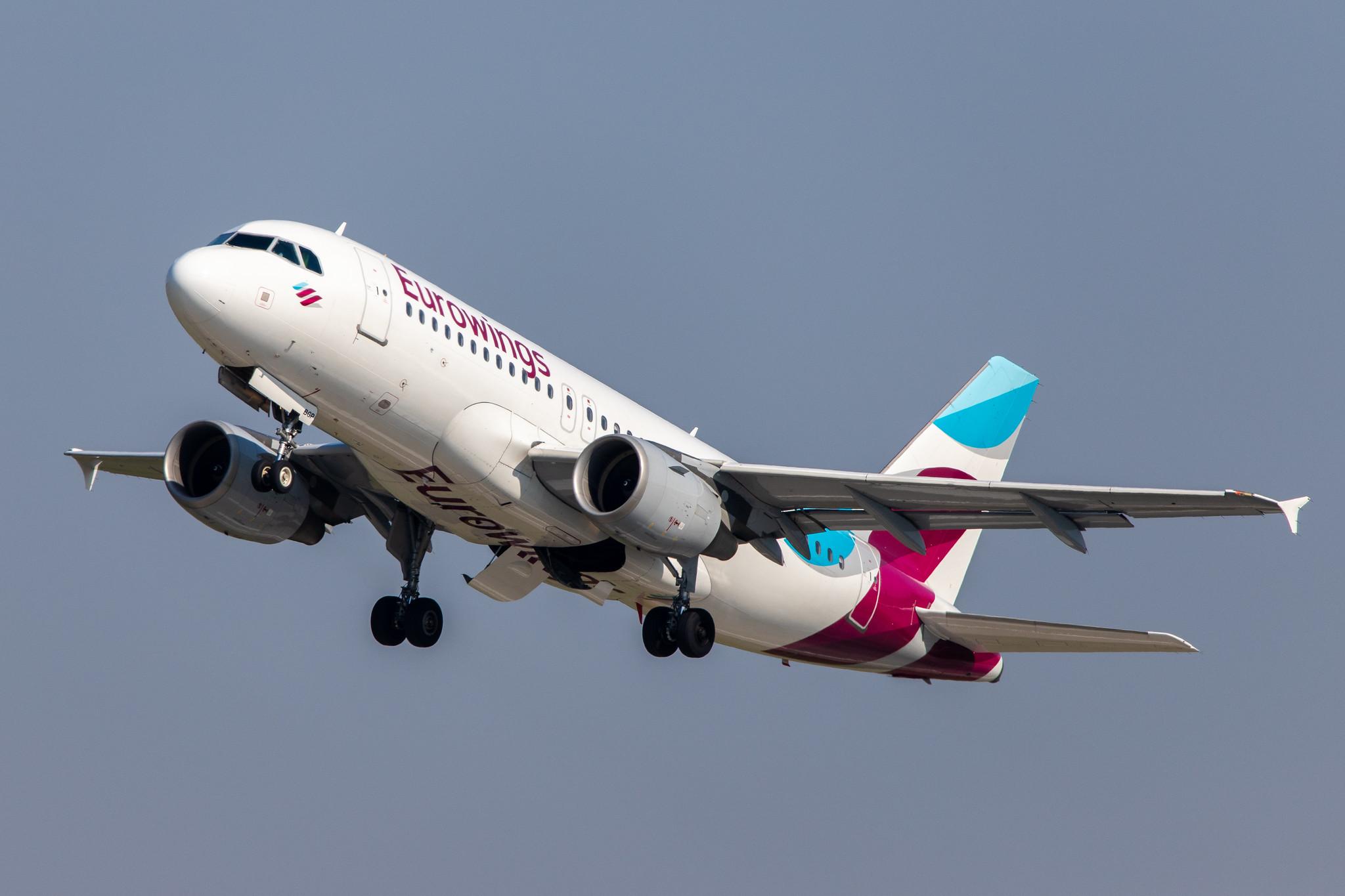 Düsseldorf Airport: Eurowings (EW / EWG) |  Airbus A319-112 A319 | D-ABGP | MSN 3728