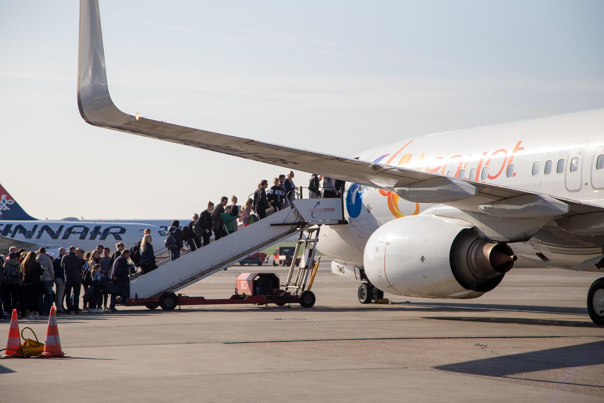 Hamburg Airport: FlyEgypt (FT / FEG) |  Boeing 737-86J B738 | SU-TMG | MSN 32918
