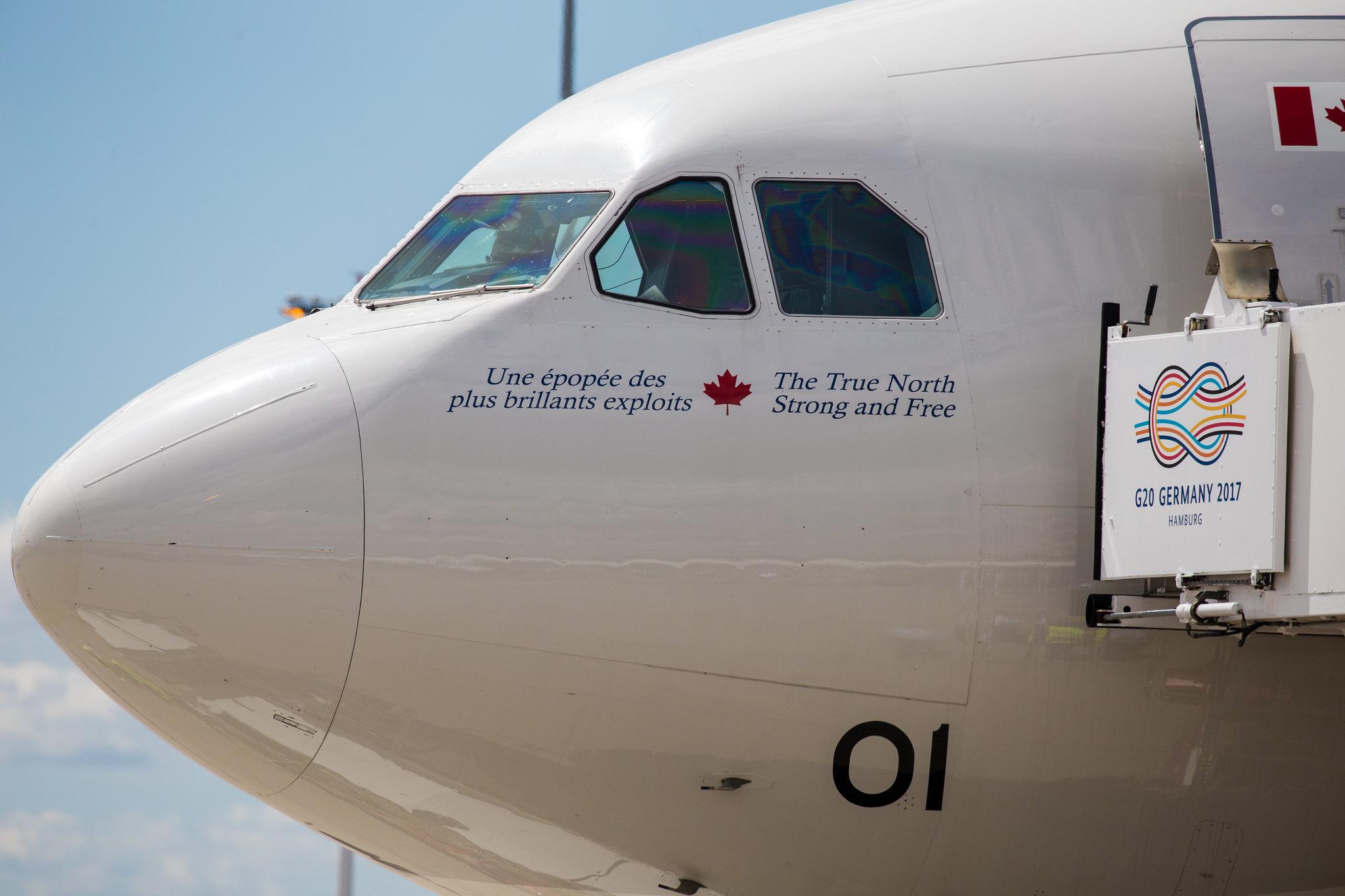 G20 Germany: Canadian Armed Forces ( / CFC) |  Airbus CC-150 Polaris (A310-304) A310 | 15001 | MSN 446