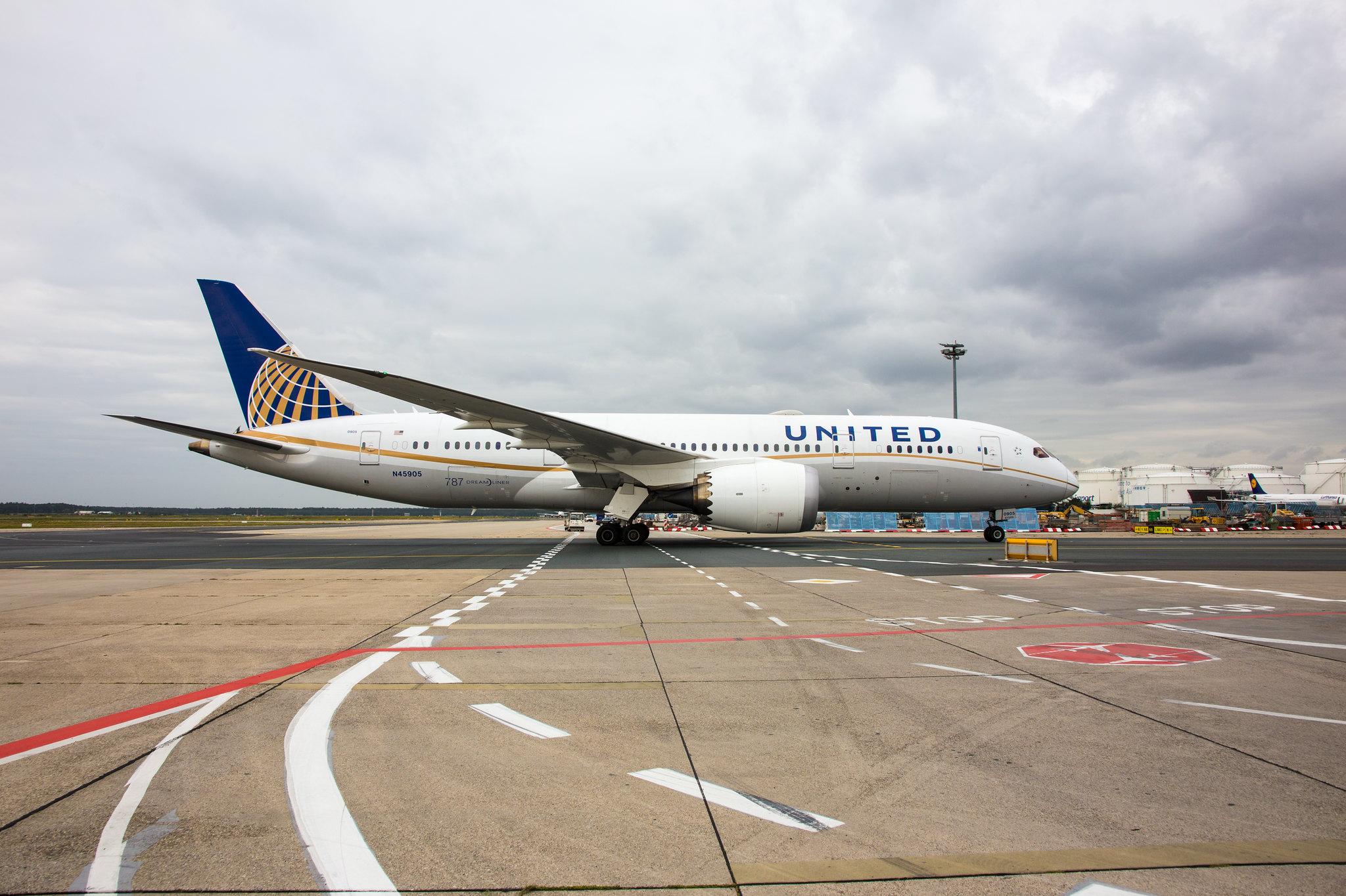 Frankfurt Airport: United Airlines (UA / UAL) |  Boeing 787-8 Dreamliner B788 | N45905 | MSN 34825