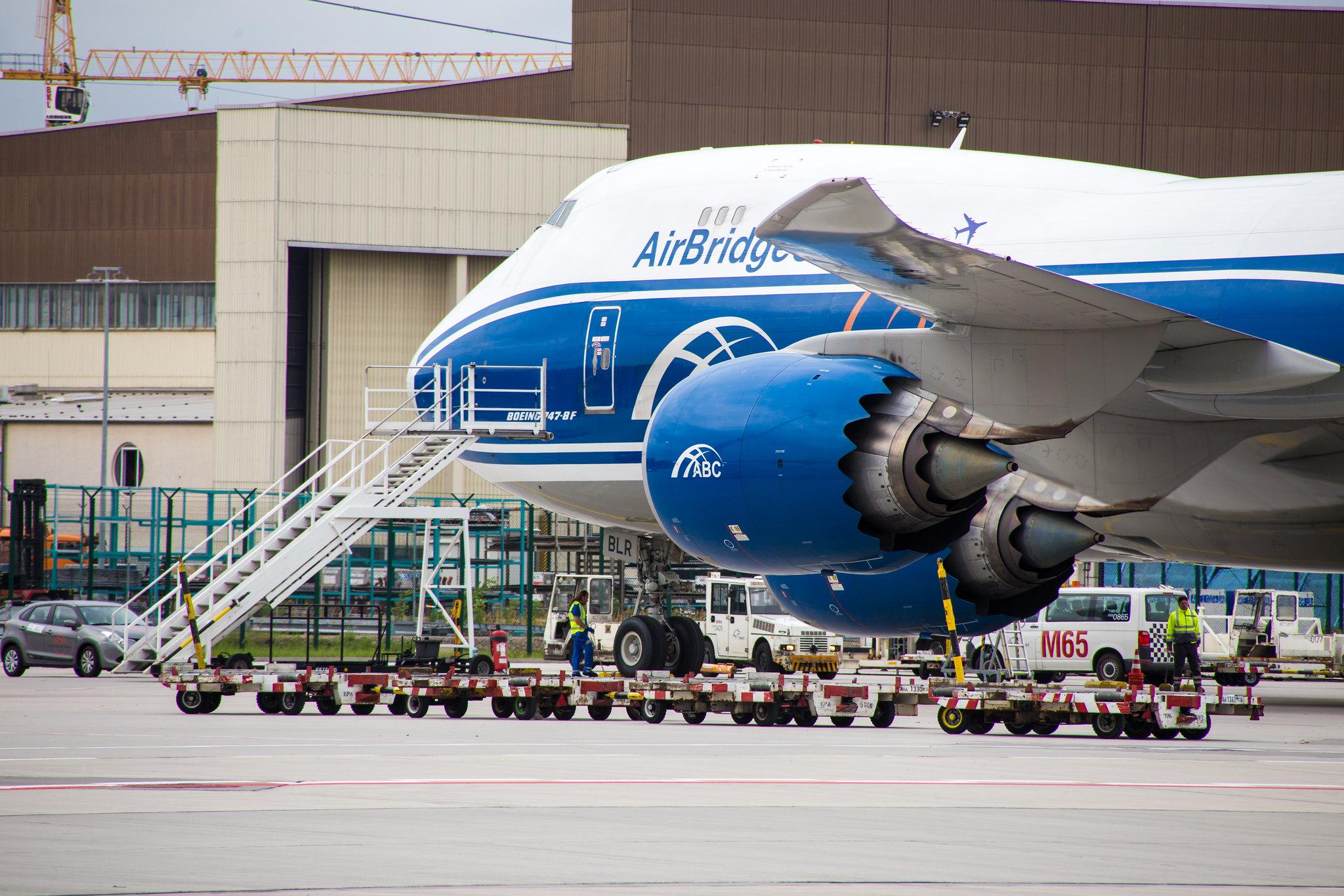 Frankfurt Airport: AirBridgeCargo (RU / ABW) | Operator: AirBridgeCargo Airlines |  Boeing 747-8HV(F) B748 | VQ-BLR | MSN 37668