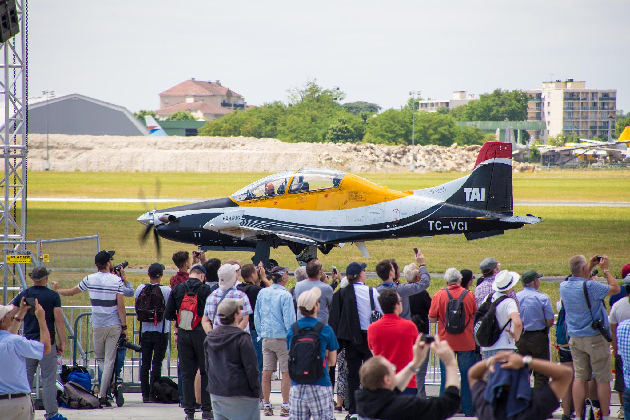 Paris Air Show: Zuschauer bei der Pariser Air Show |