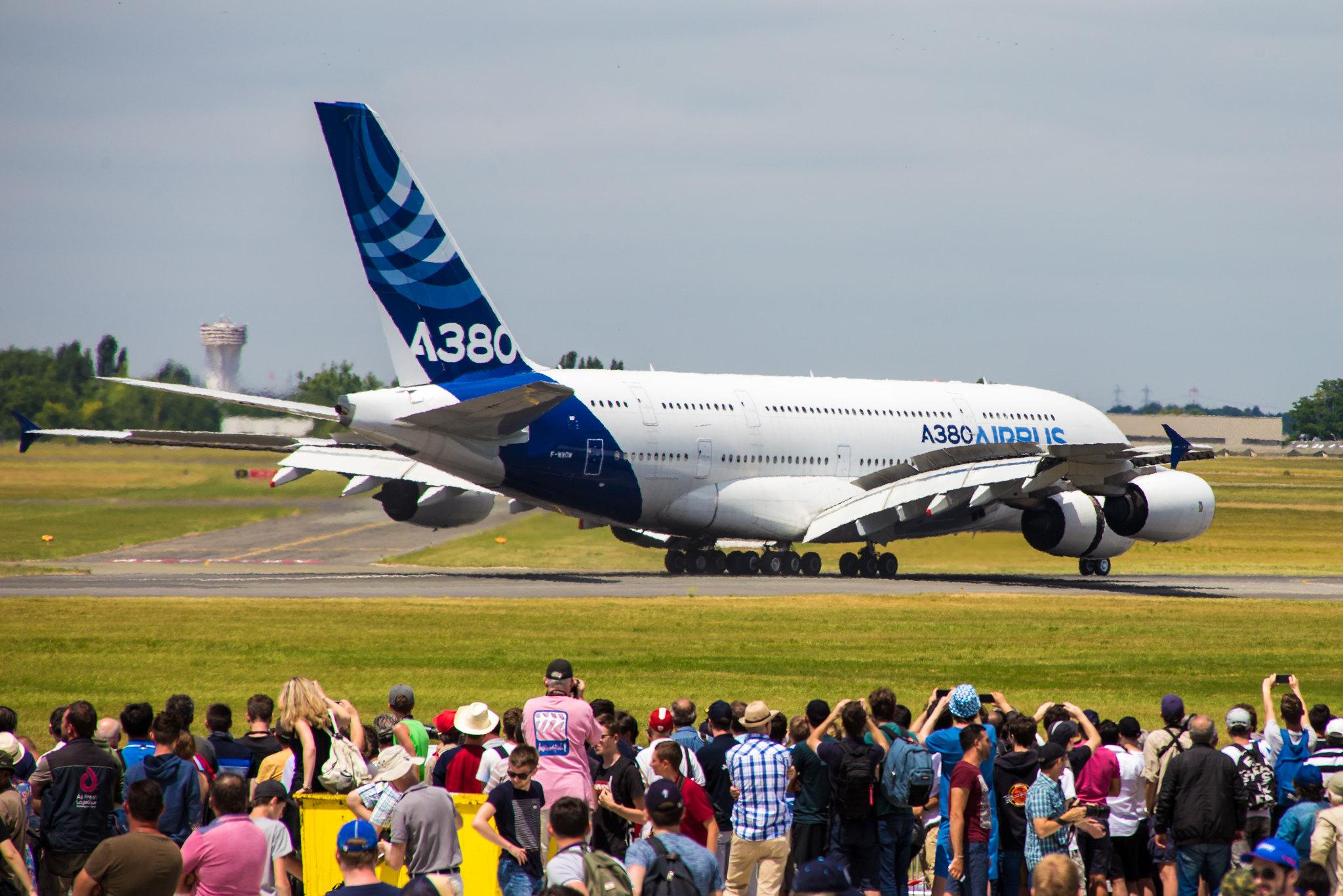 Paris Air Show 2017: Airbus (/ AIB) |  Airbus A380-841 A388 | F-WWOW | MSN 001