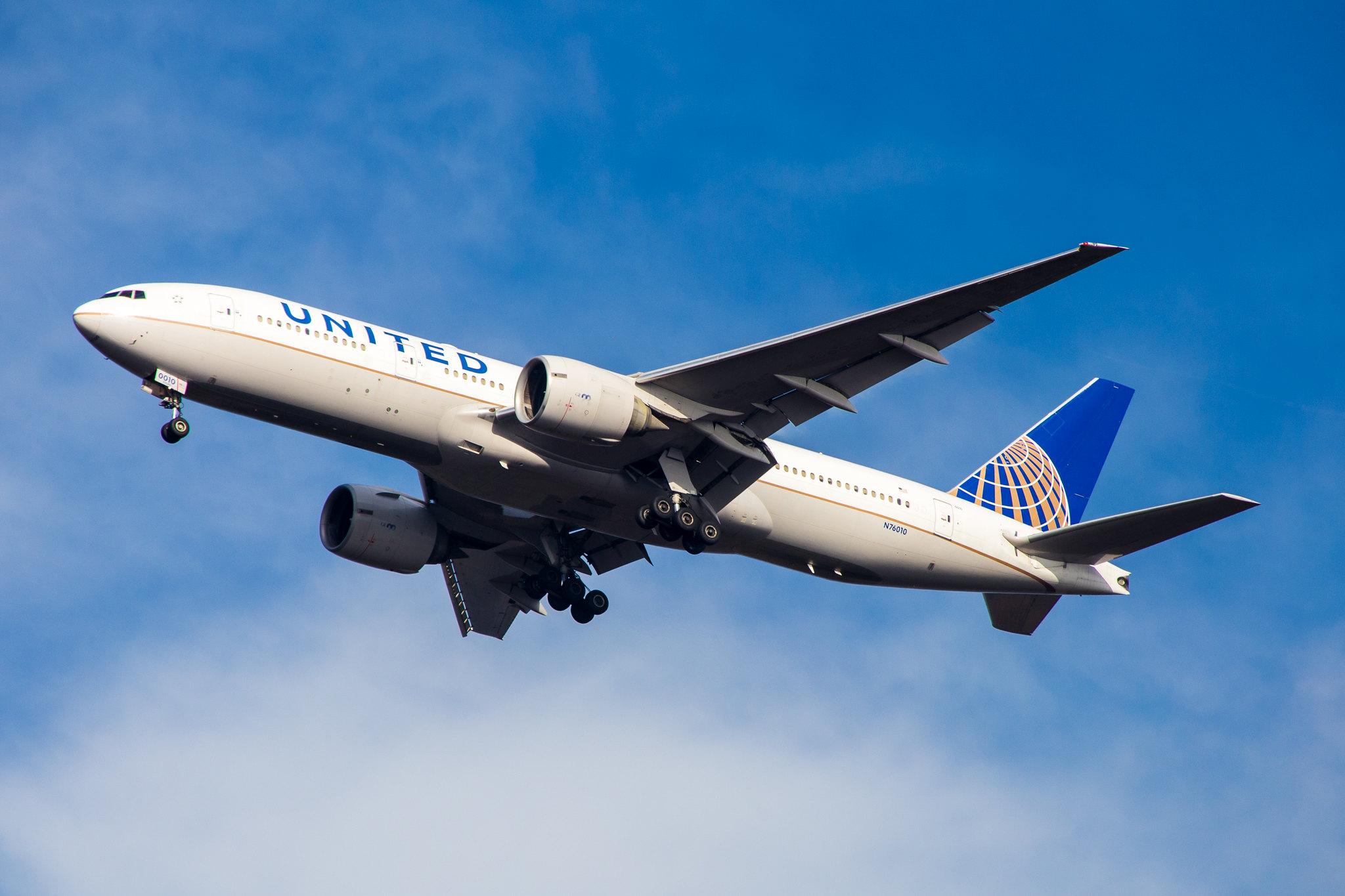 Frankfurt Airport: United Airlines (UA / UAL) |  Boeing 777-224(ER) B772 | N76010 | MSN 29480