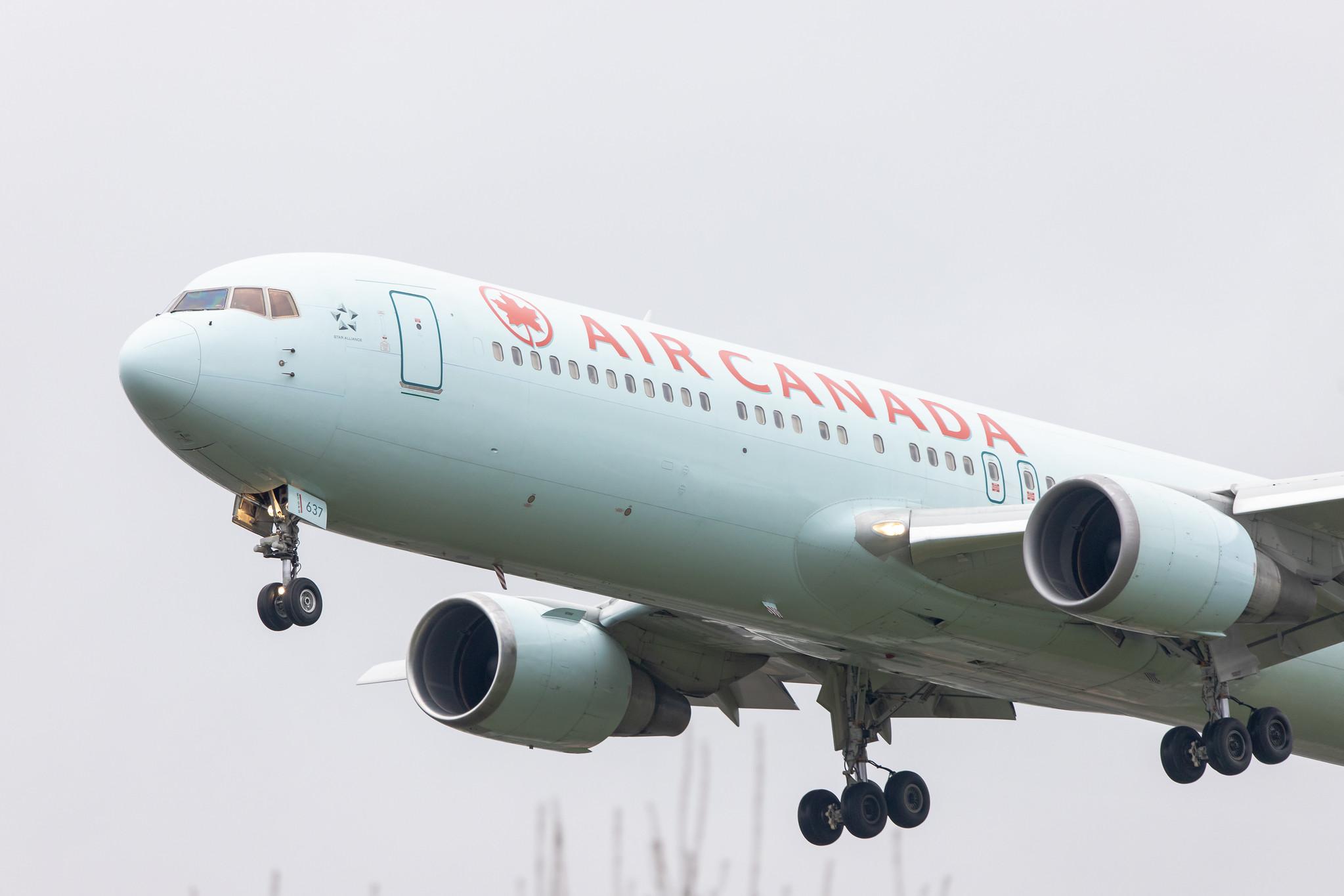 London Heathrow Airport: Air Canada (AC / ACA) |  Boeing 767-375(ER) B763 | C-FPCA | MSN 24306