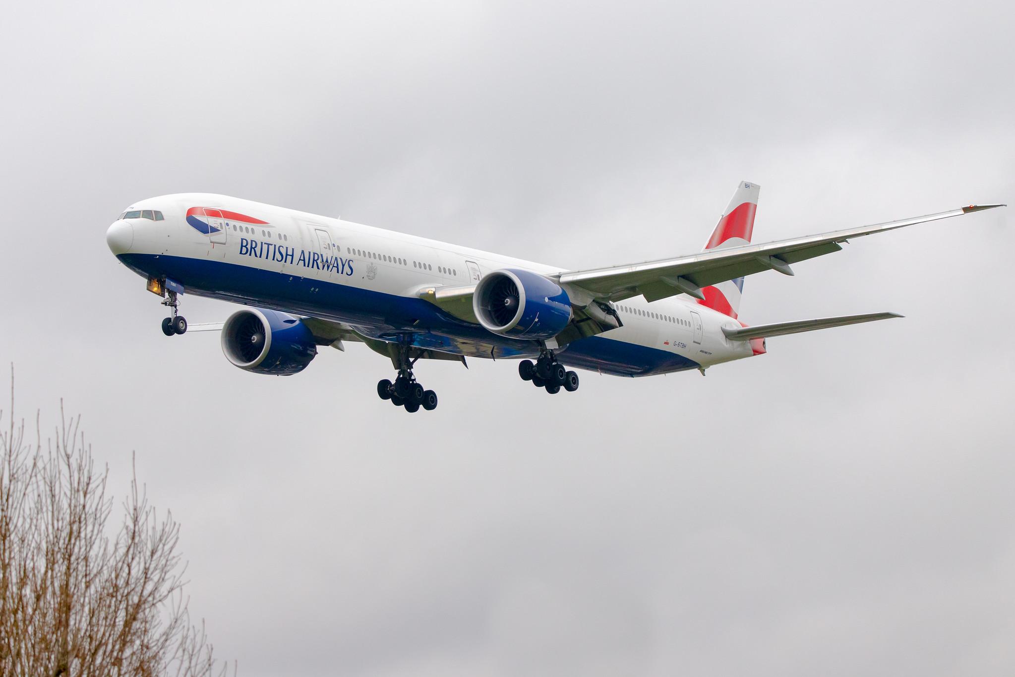 London Heathrow Airport: British Airways (BA / BAW) |  Boeing 777-336(ER) B77W | G-STBH | MSN 38431