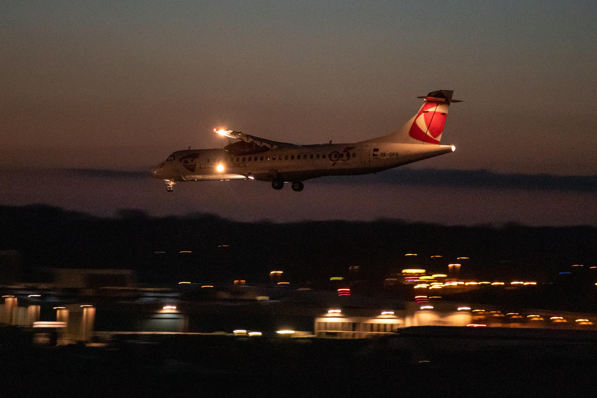 Hamburg Airport: Czech Airlines (OK / CSA) |  ATR 72-500 AT75 | OK-GFQ | MSN 0674