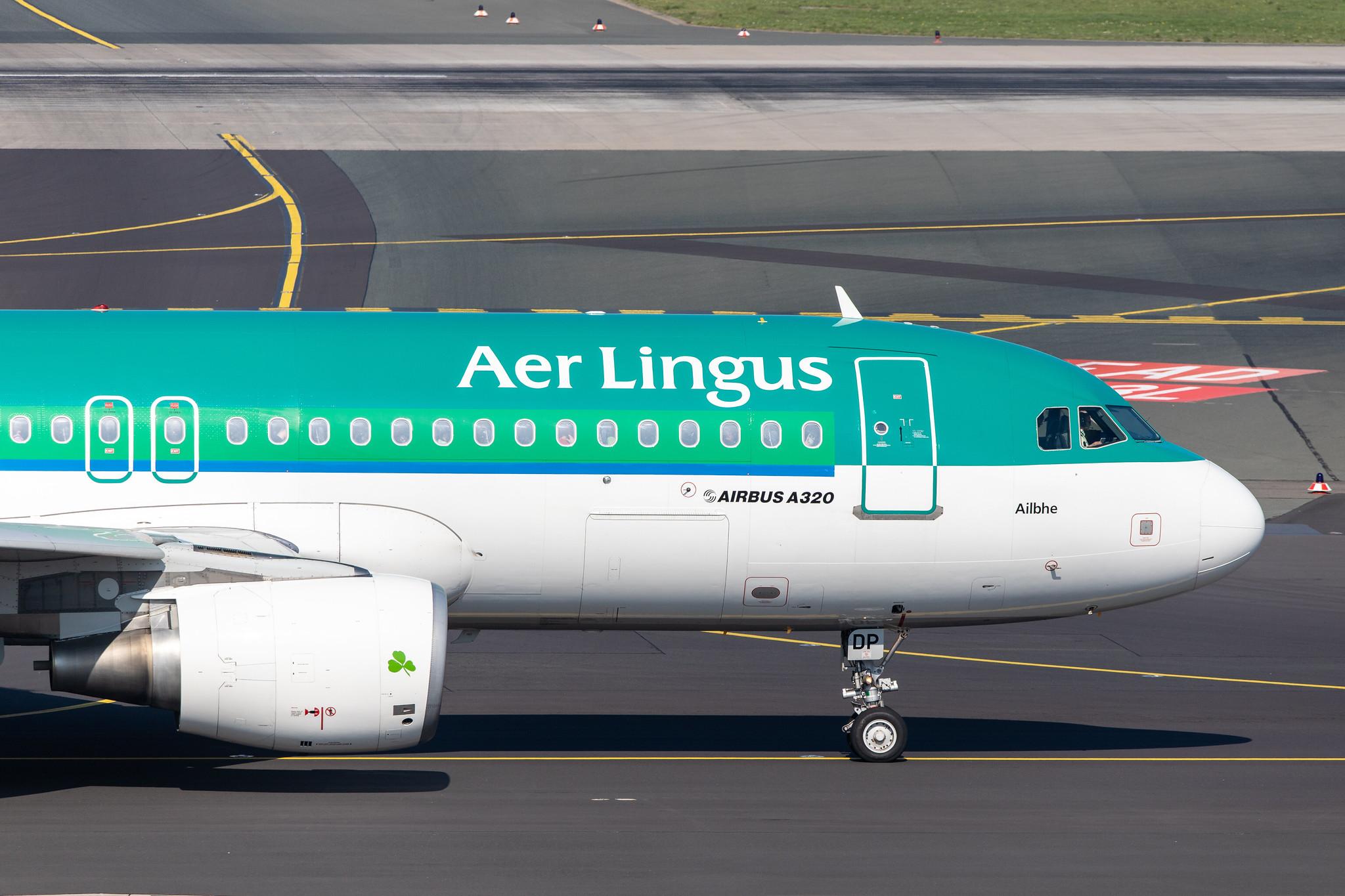 Düsseldorf Airport: Aer Lingus (EI / EIN) |  Airbus A320-214 A320 | EI-EDP | MSN 3781