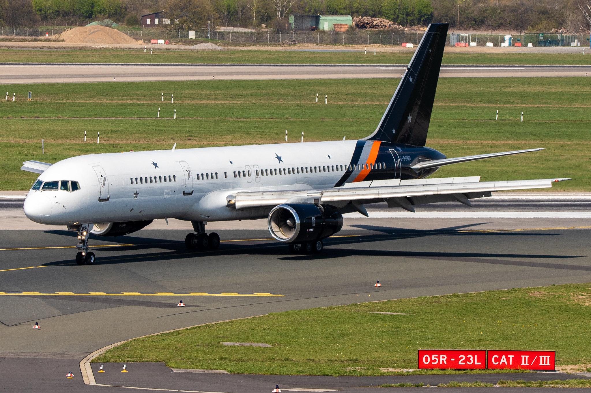 Düsseldorf Airport: Titan Airways (ZT / AWC) |  Boeing 757-256 B752 | G-POWH | MSN 29308