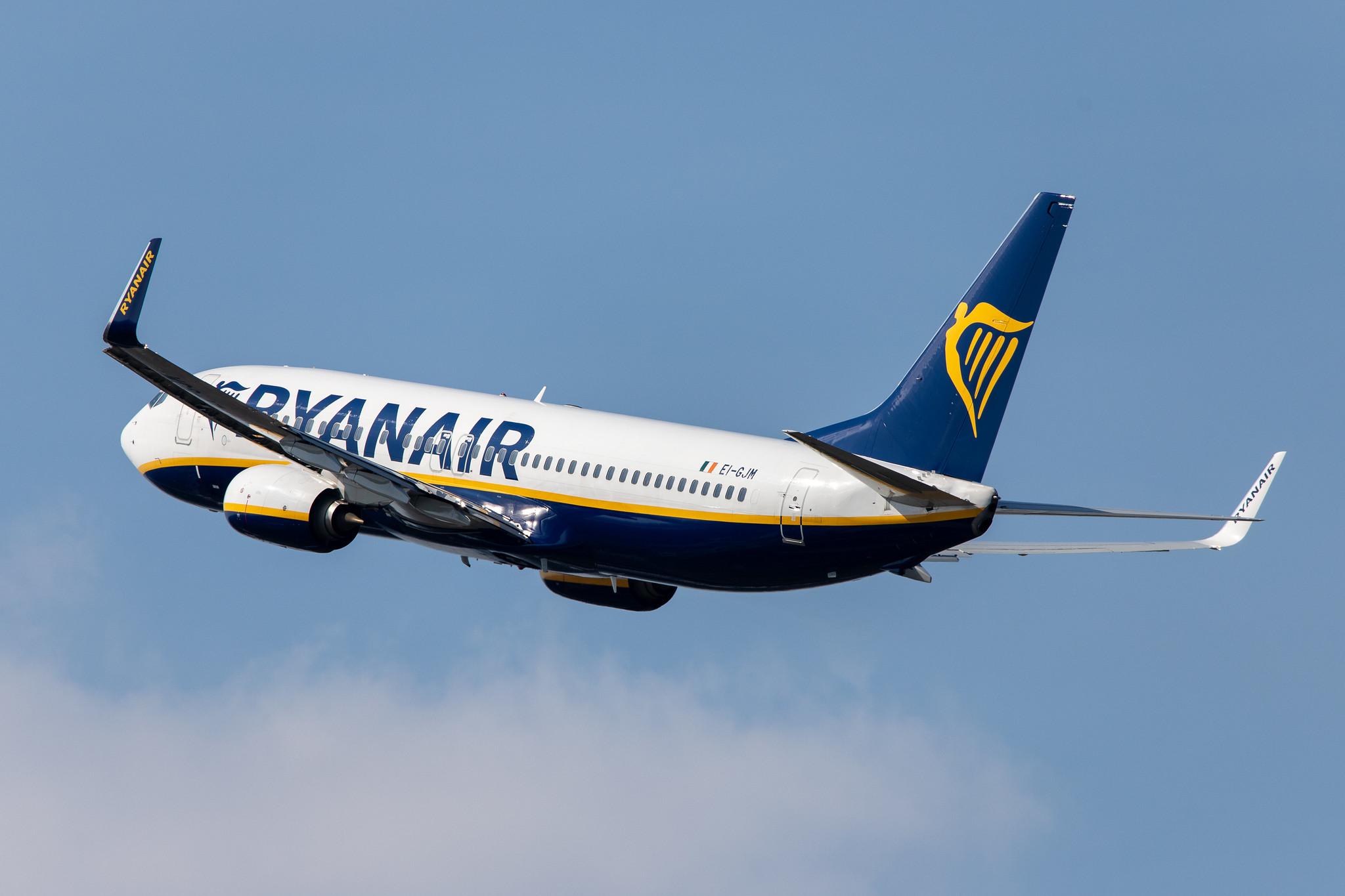 Düsseldorf Airport: Ryanair (FR / RYR) |  Boeing 737-8AS B738 | EI-GJM | MSN 44827