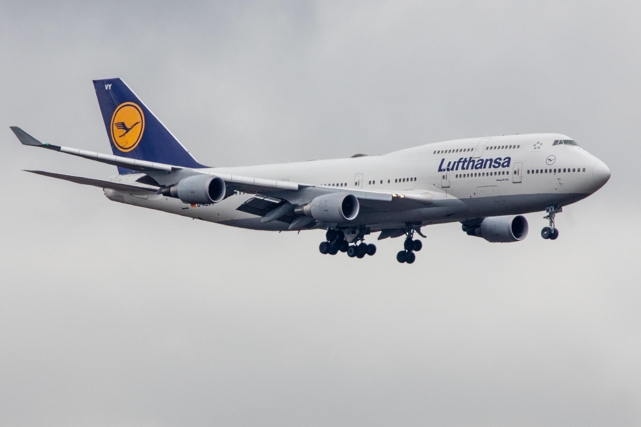 Frankfurt Airport: Lufthansa (LH / DLH) |  Boeing 747-430 B744 | D-ABVY | MSN 29869