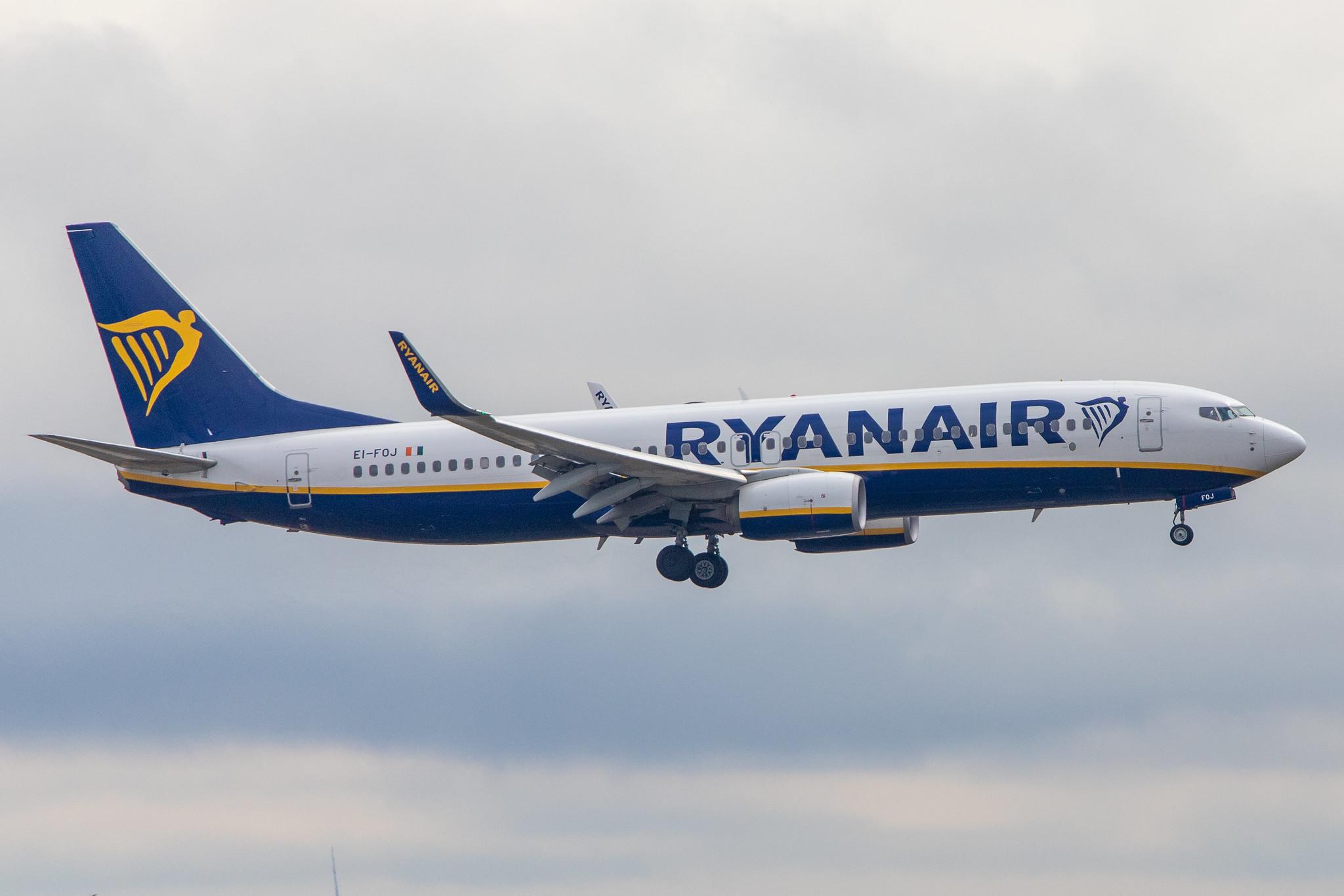 Frankfurt Airport: Ryanair (FR / RYR) |  Boeing 737-8AS B738 | EI-FOJ | MSN 44722