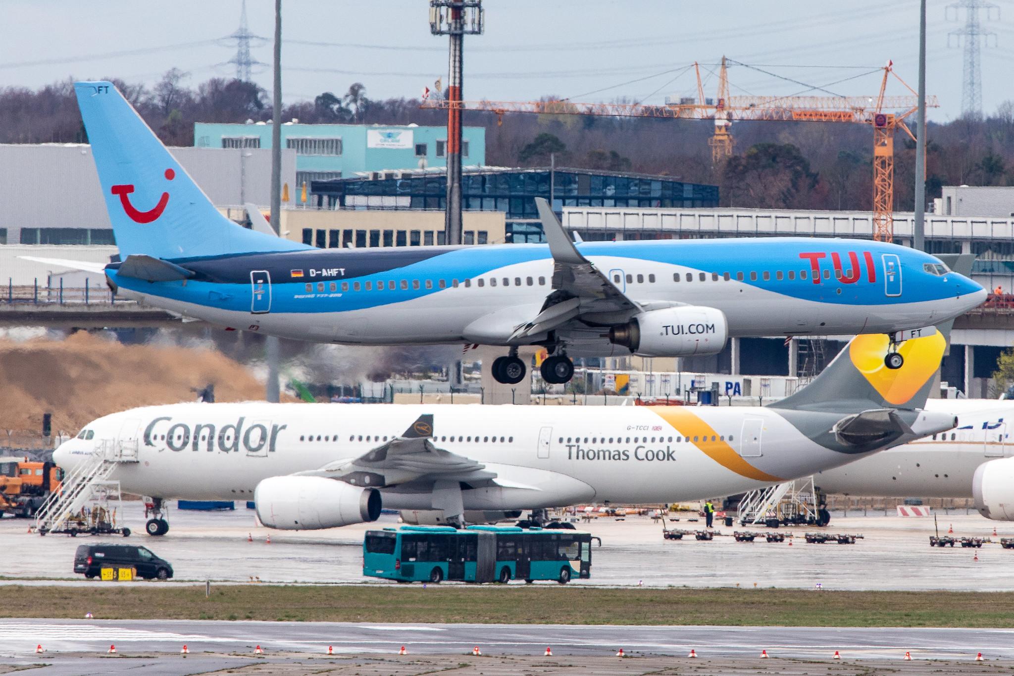 Frankfurt Airport: TUI (X3 / TUI) | Operator: TUI fly |  Boeing 737-8K5 B738 | D-AHFT | MSN 30413