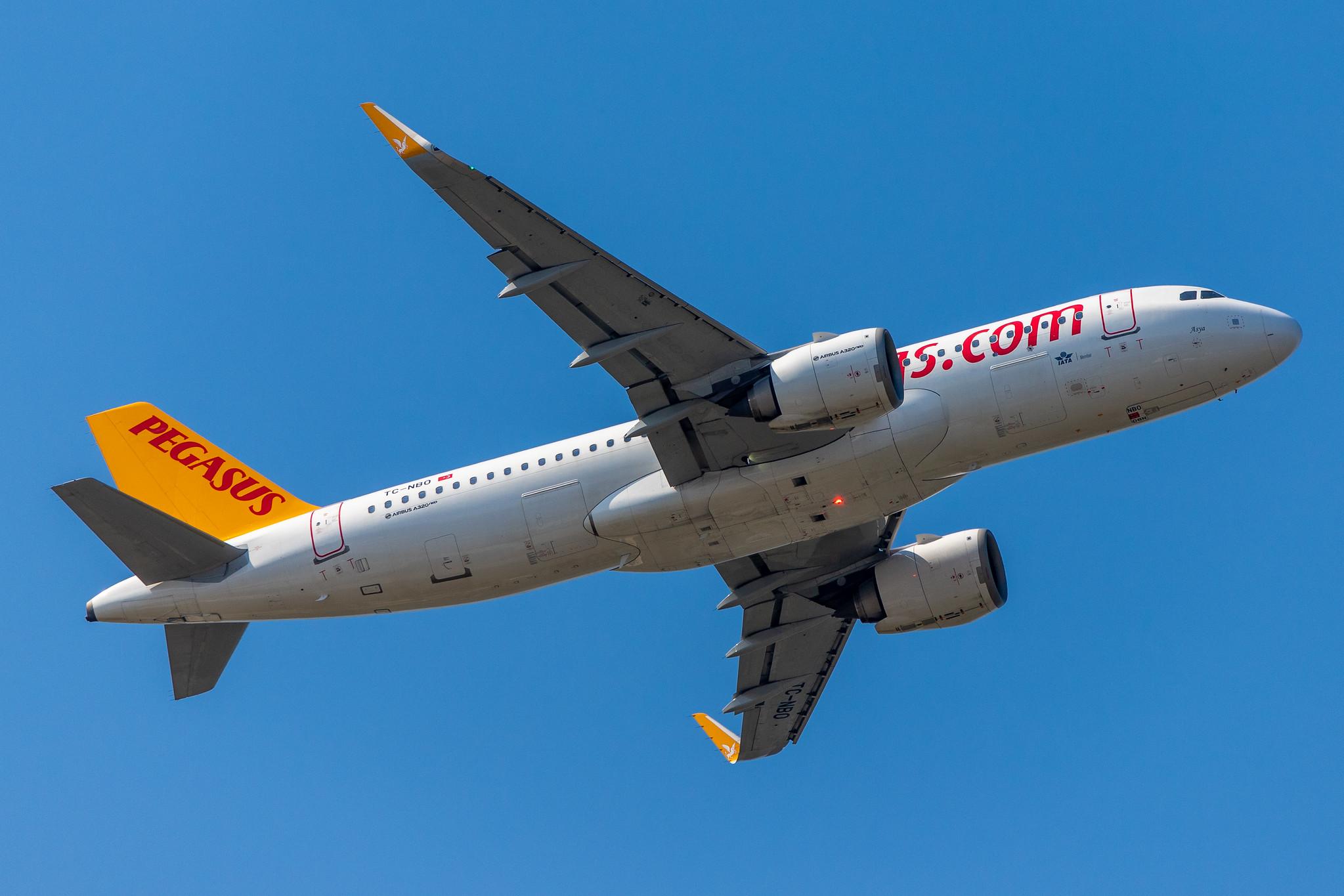 Hamburg Airport: Pegasus (PC / PGT) | Operator: Pegasus Airlines |  Airbus A320-251N A20N | TC-NBO | MSN 08048