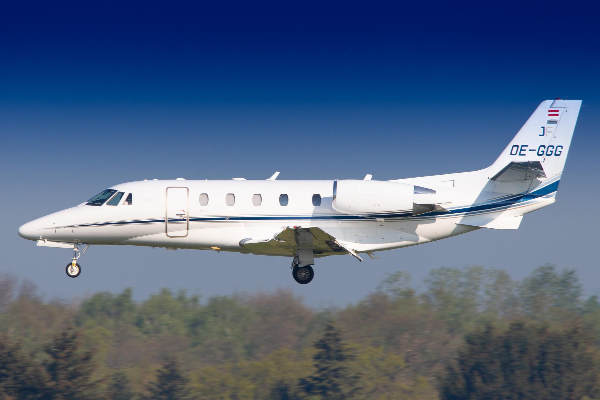 Hamburg Airport: Jet Fly Airline |  Cessna 560XL Citation XLS+ C56X | OE-GGG | MSN 560-6013