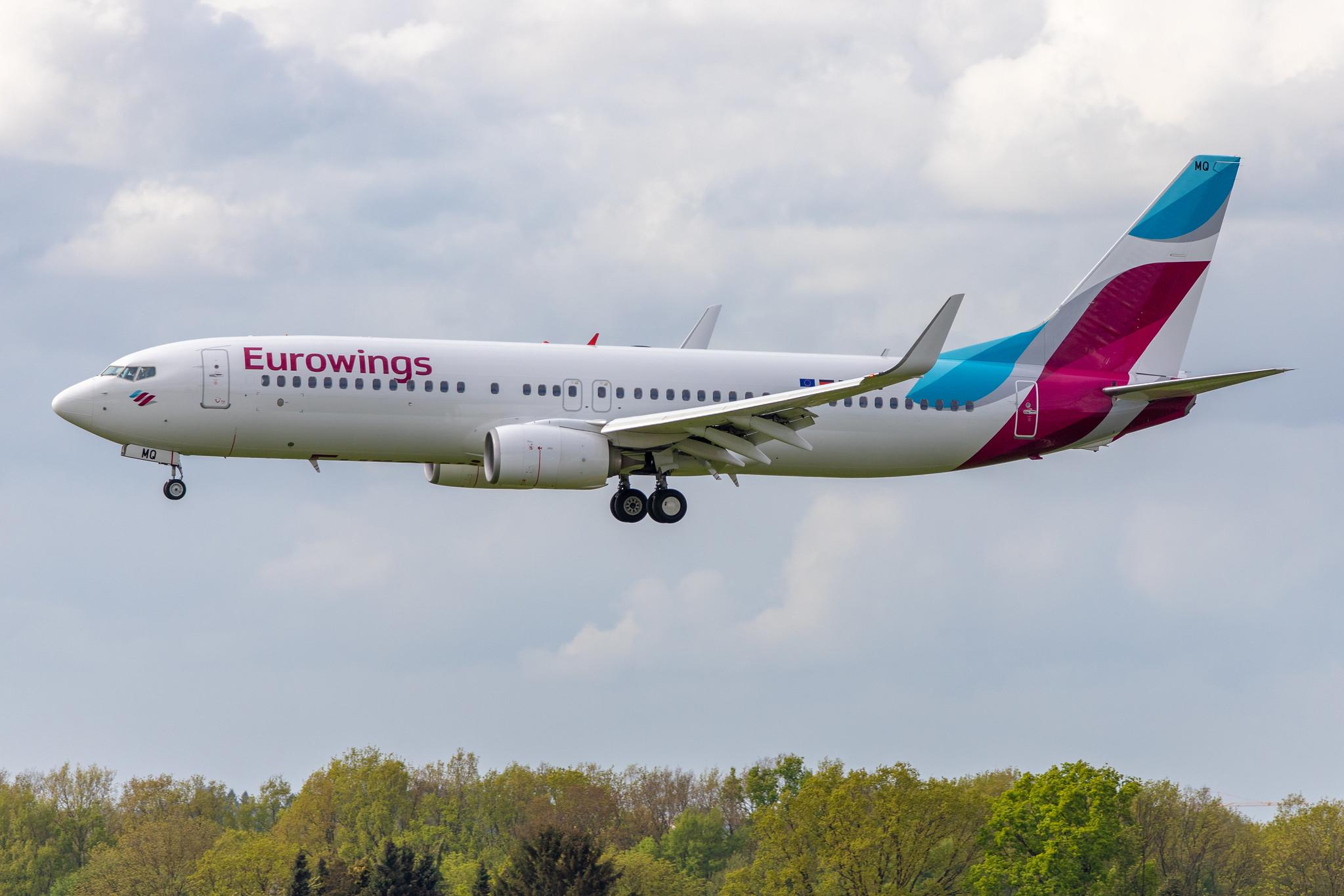 Hamburg Airport: Eurowings (EW / EWG) |  Airbus A320-214 A320 | D-AEWQ | MSN 7398