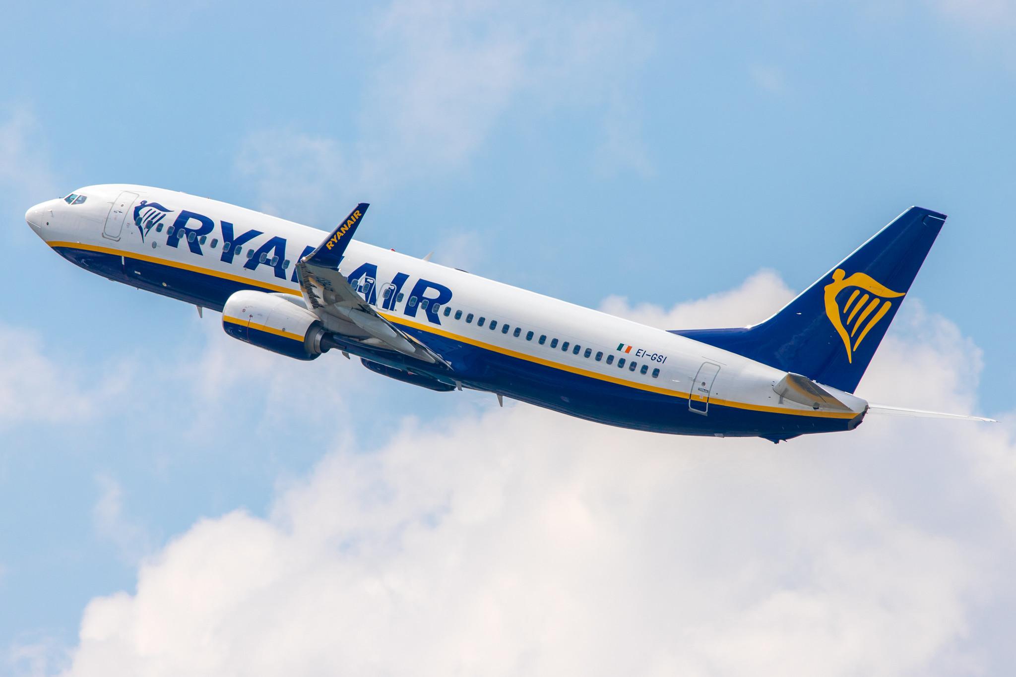 Hamburg Airport: Ryanair (FR / RYR) |  Boeing 737-8AS B738 | EI-GSI | MSN 44848