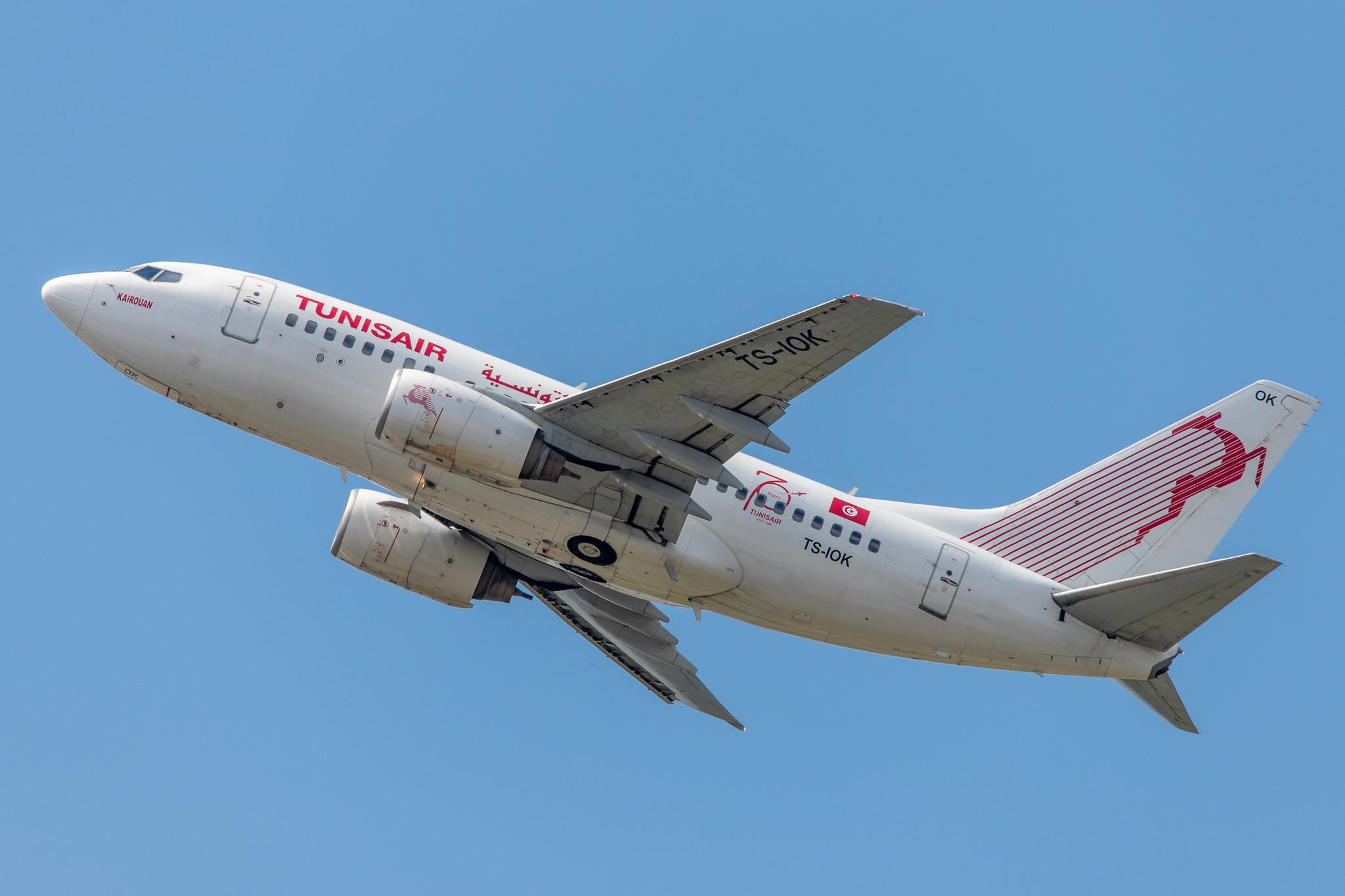 Hamburg Airport: Tunisair (TU / TAR) |  Boeing 737-6H3 B736 | TS-IOK | MSN 29496