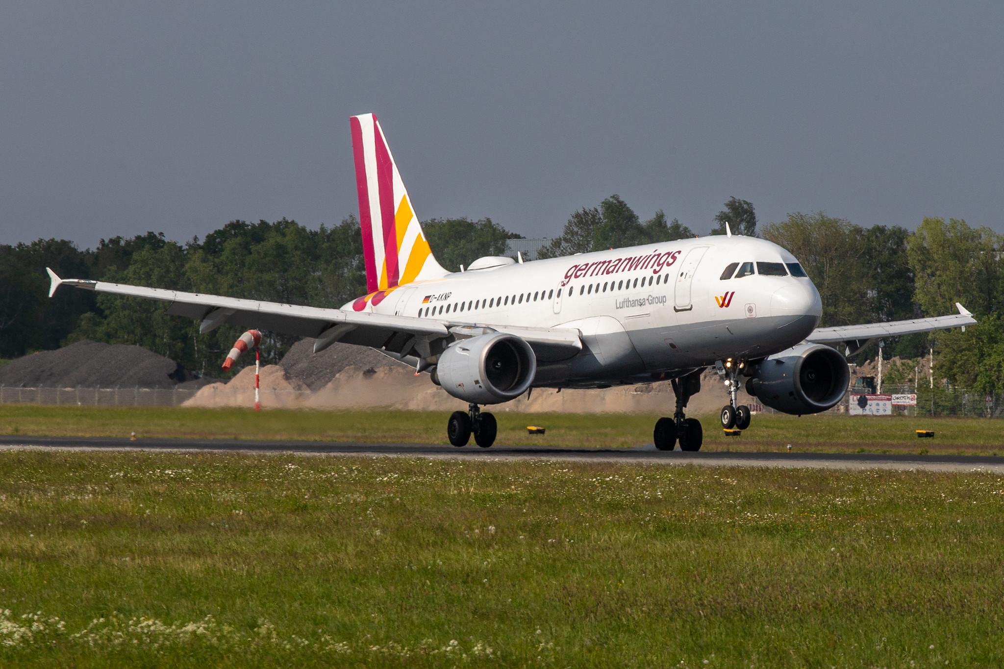 Hamburg Airport: Eurowings (EW / EWG) | Operator: Germanwings | Airbus A319-112 A319 | D-AKNP | MSN 1051